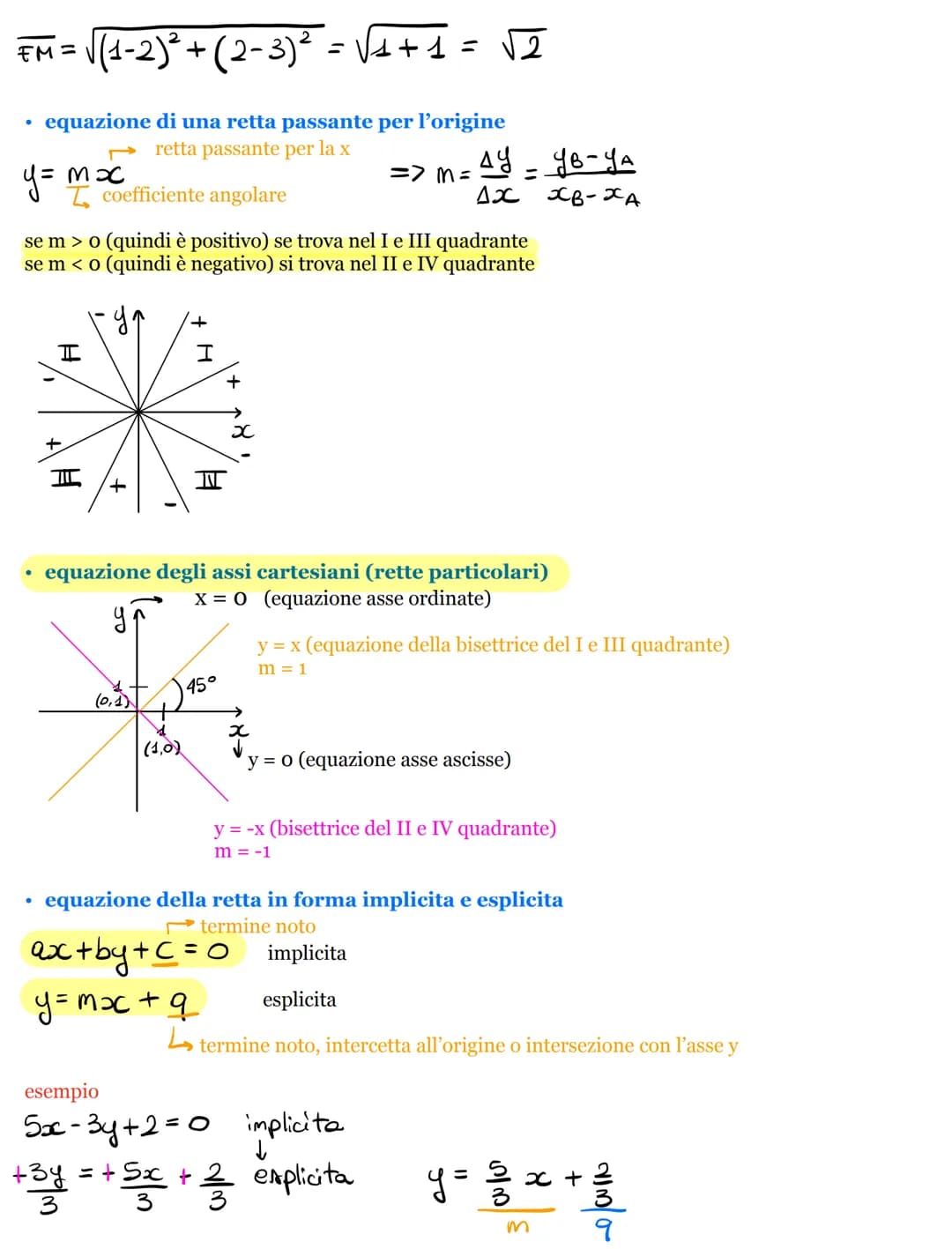 y (ordinate)
H
(xg)
(x;y)
I
(xg)
ㅍ
x (ascisne)
(xg)
y↑
esempio
A (3,2)
B(-5,2)
segmento $\overline{AB}=|x_B-x_A|=|-8|=8$
B
3
-5
x
3
- se le
