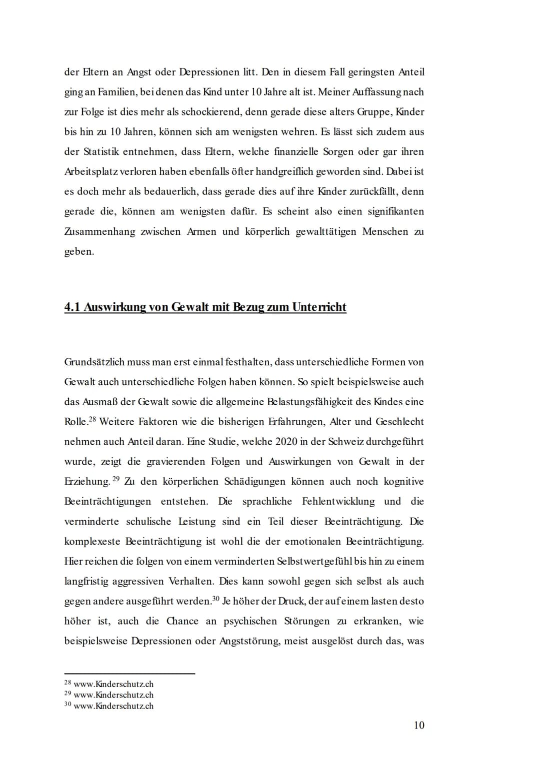 Gewalt in der Entwicklung - Wo fängt Gewalt an, wo hört sie auf?
Pädagogik Facharbeit/Q1
www.noz.de # 1 Einleitung
Vom Mobbing in der Sch
