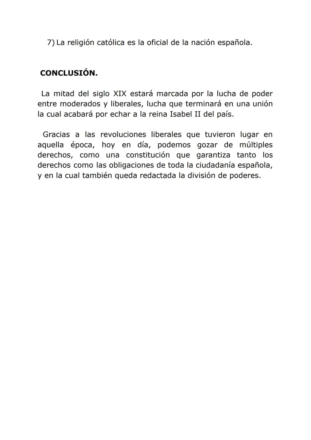 # EL REINADO DE ISABEL II (1843 - 1868)
INTRODUCCIÓN.
Las décadas centrales del siglo XIX, de las que vamos a hablar
en este tema, se cara