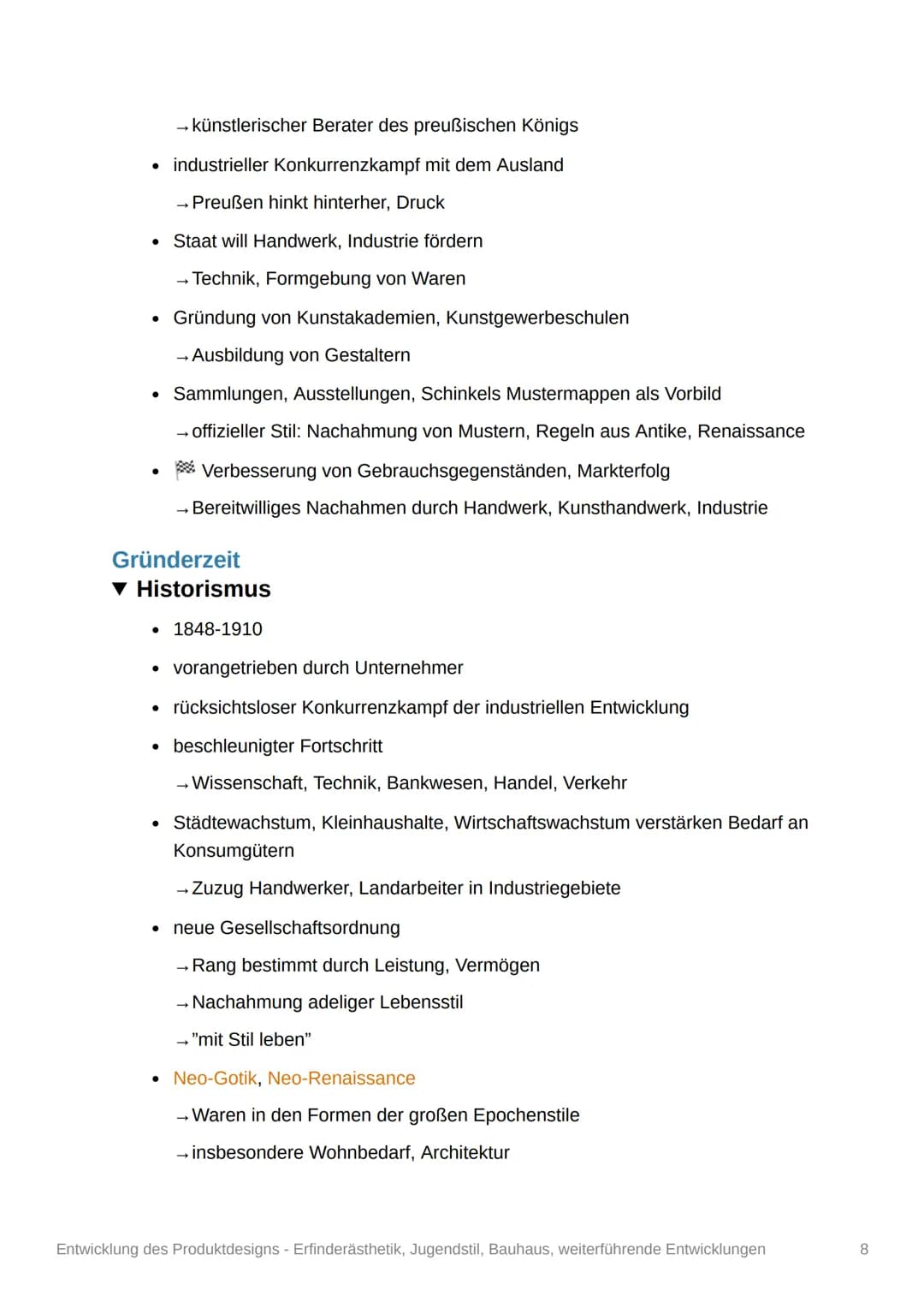 Entwicklung des
Produktdesigns -
Erfinderästhetik, Jugendstil,
Bauhaus, weiterführende
Entwicklungen
Q11/2
Das Design
▾ Definition des Des