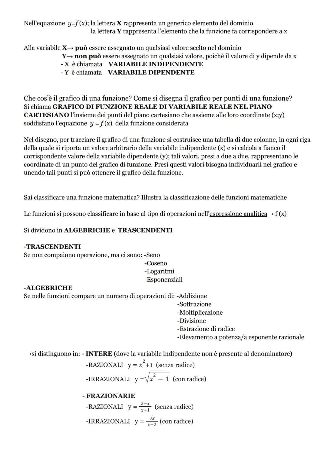 MATEMATICA TEORIA
Come si risolve una disequazione frazionaria? Illustra il procedimento risolutivo
-Porre la FRAZIONE maggiore uguale a O→