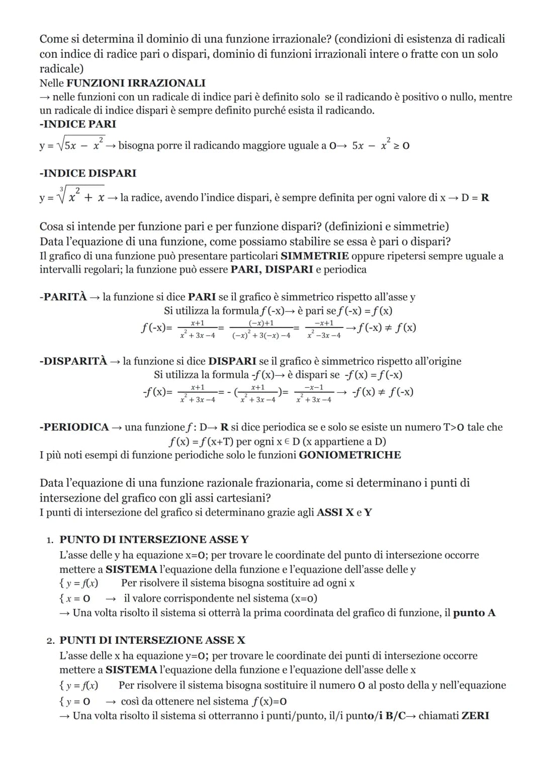 MATEMATICA TEORIA
Come si risolve una disequazione frazionaria? Illustra il procedimento risolutivo
-Porre la FRAZIONE maggiore uguale a O→