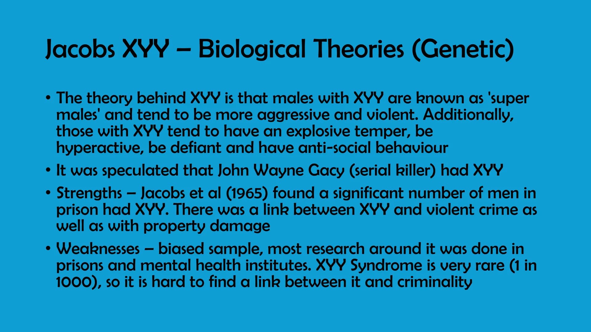 # Unit 2
WJEC Criminology A-Level
By Bailie Burnett Glossary
* AC 1.1 & 1.2 - Slide 3-5
* AC 2.1 (3.2) - Slide 6-14
* AC 2.2 (3.2)