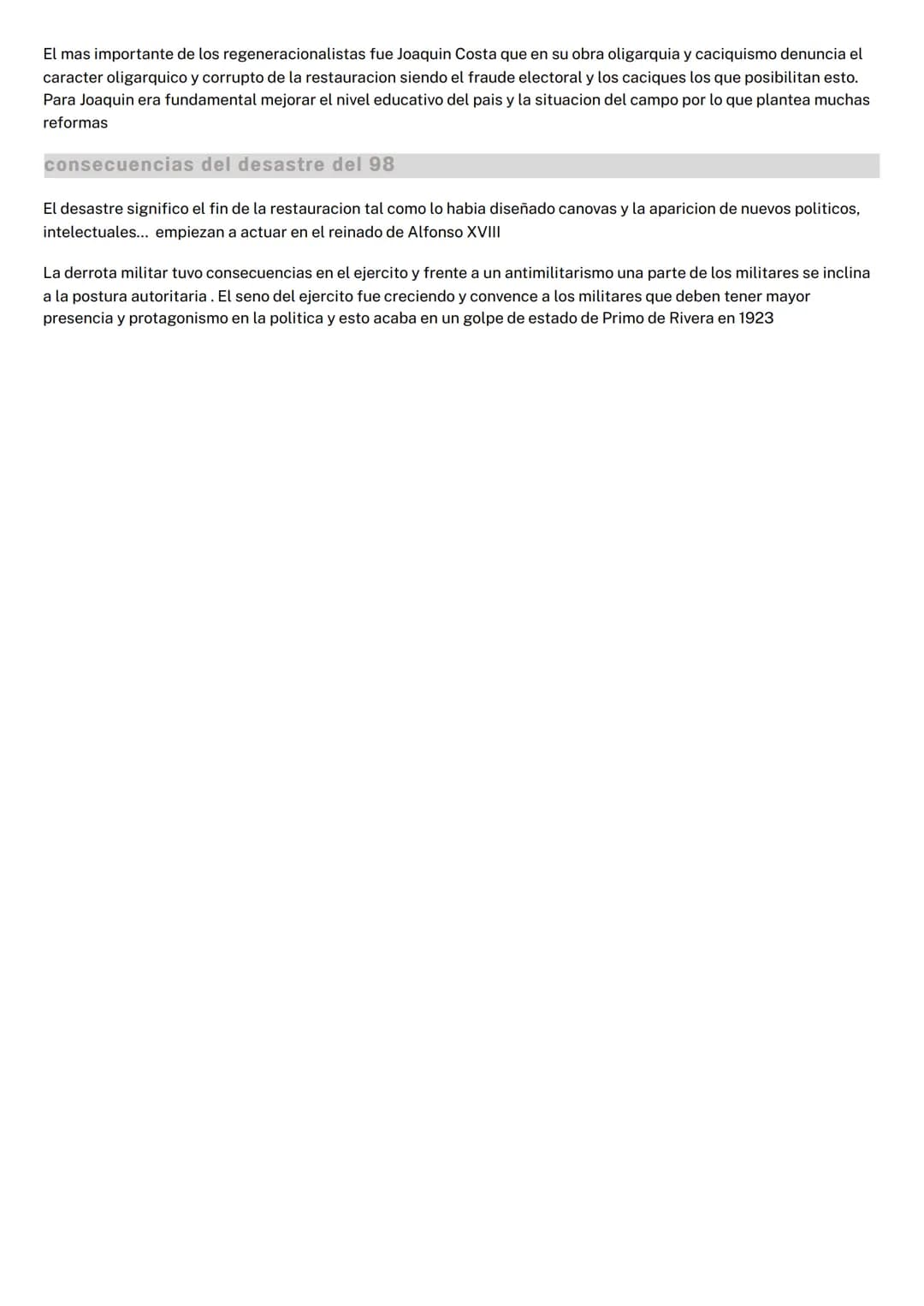 # TEMA 7: restauracion borbonica
1- ANTECEDENTES
El proceso revolucionario se va desarrollando en el Sexenio Revolucionario. La vuelta al