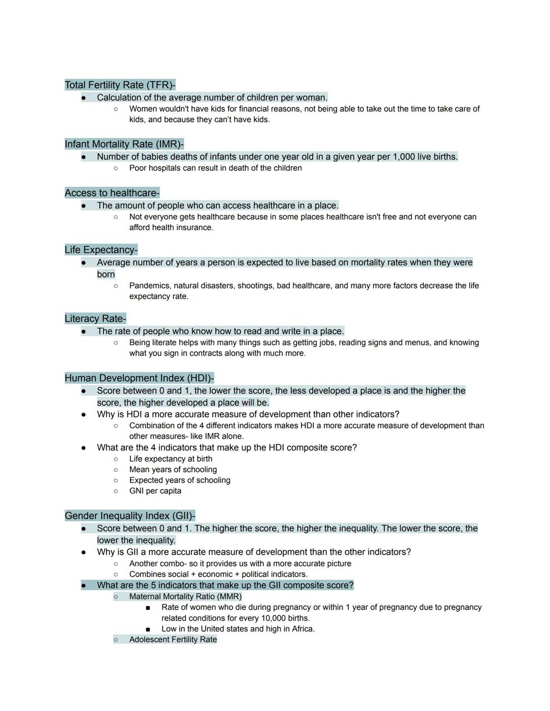 # Unit 7- Development
## 7.1- The industrial revolution
Industrial Revolution-
* Starting in the 18th century, there were multiple adva