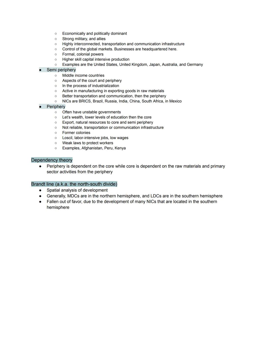 # Unit 7- Development
## 7.1- The industrial revolution
Industrial Revolution-
* Starting in the 18th century, there were multiple adva