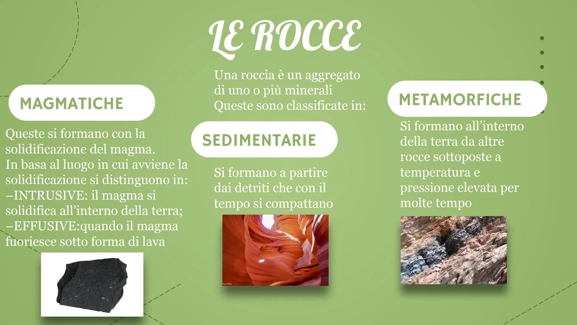 # La struttura
della terra La geologia studia l'origine, la composizione,
la struttura e le trasformazioni della terra.
MANTELLO
CROSTA
T