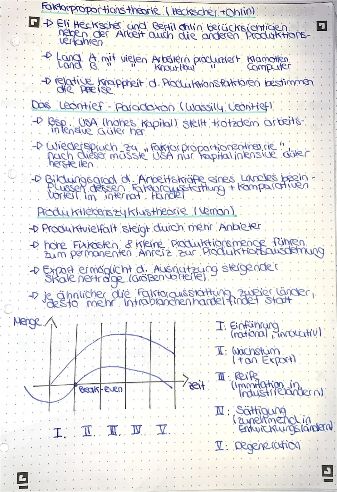 # Faktorproportions theorie ( Heckscher +Ohlin)
- Eli Heckscher und Bertil chlin berücksichtigen.
neben der Arbeit auch die anderen. Produk