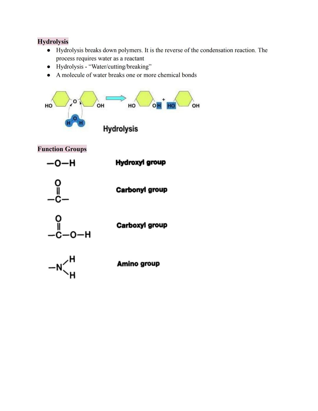 # Carbon Compounds
• Carbon has 4 electrons in its outermost energy level. Therefore, it can form 4 covalent
bonds with other elements incl