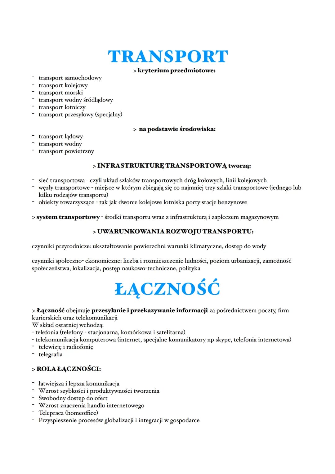 # ZRÓŻNICOWANIE USŁUG
> POLSKA KLASYFIKACJA WYROBÓW I USŁUG:
> (na podst PKD) wyróżnia:
- usługi konsumpcyjne związane z zaspokojeniem po