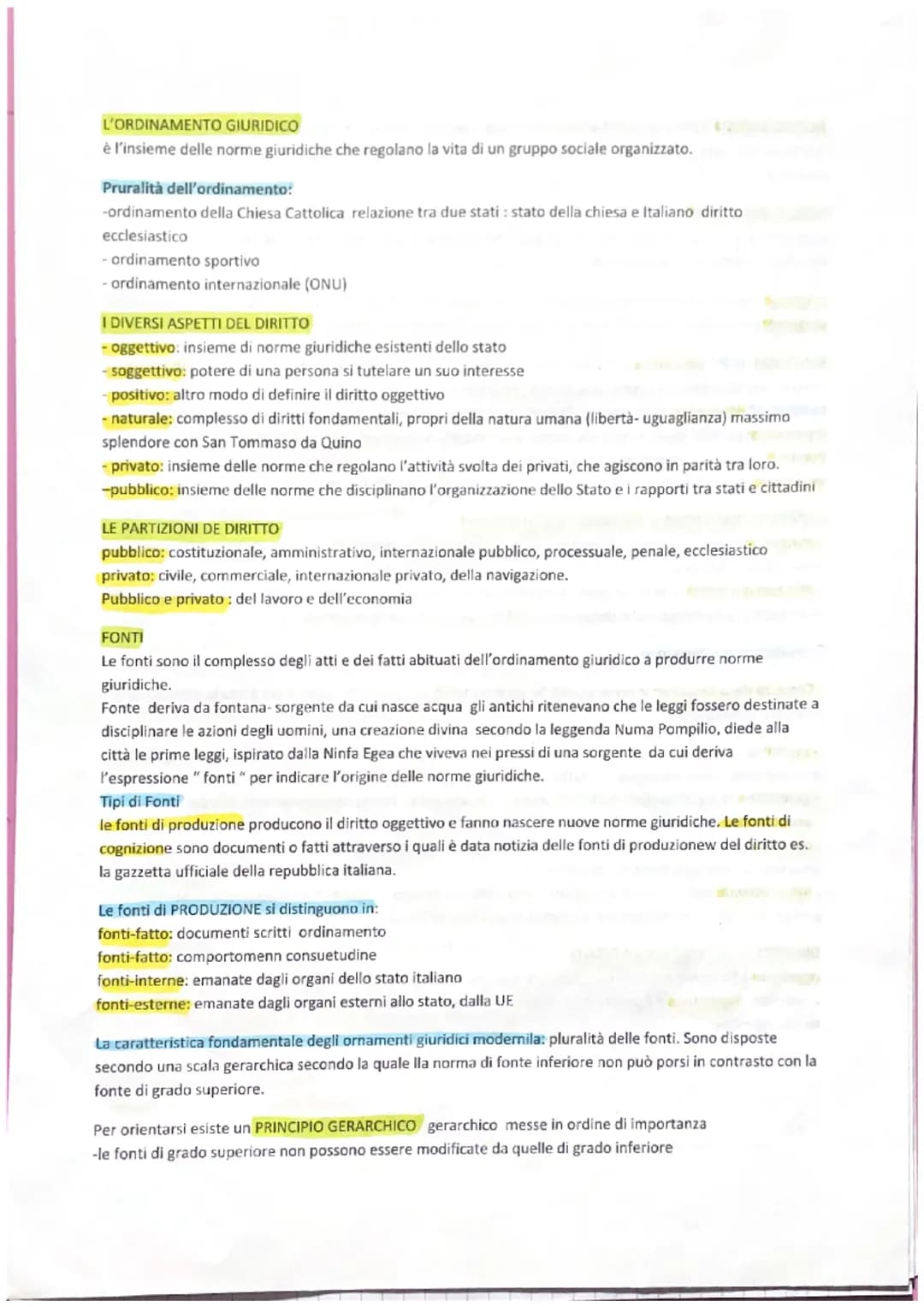 # L'ORDINAMENTO GIURIDICO
è l'insieme delle norme giuridiche che regolano la vita di un gruppo sociale organizzato.
Pruralità dell'ordinam