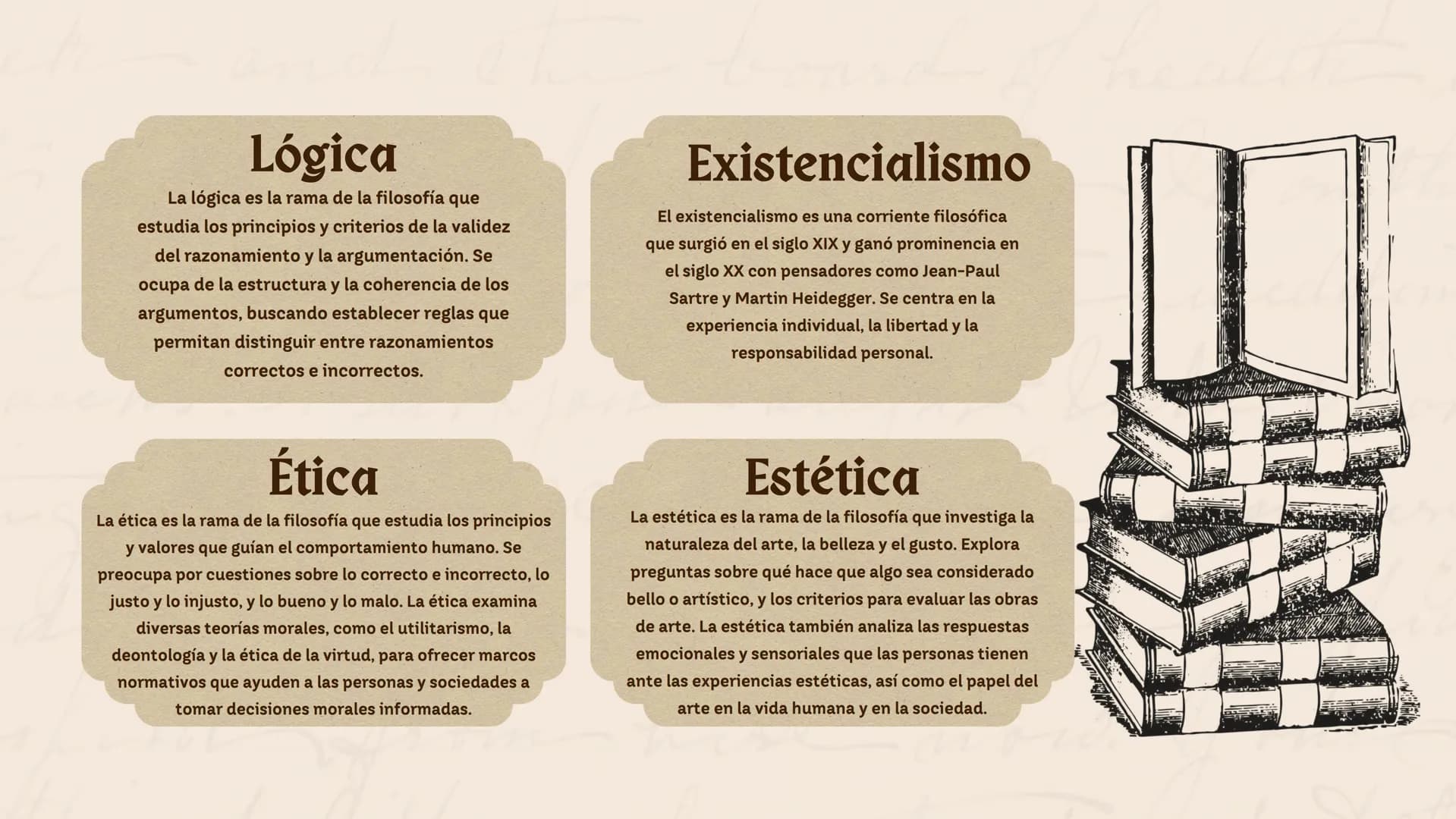 Historia de la
FILOSOFÍA
EN COLOMBIA
Nombre: XXXXX # FILOSOFÍA
La filosofía es el estudio fundamental y sistemático de
cuestiones general