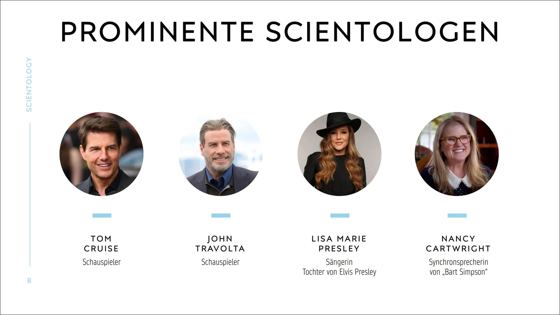 # SCIENTOLOGY 2
SCIENTOLOGY
# INHALT
- WELTBILD
- DER THETAN
- ZIEL DER SCIENTOLOGEN
- ÜBERLEBENSWILLE
- L. RON HUBBARD
- PROMINENTE SCIEN