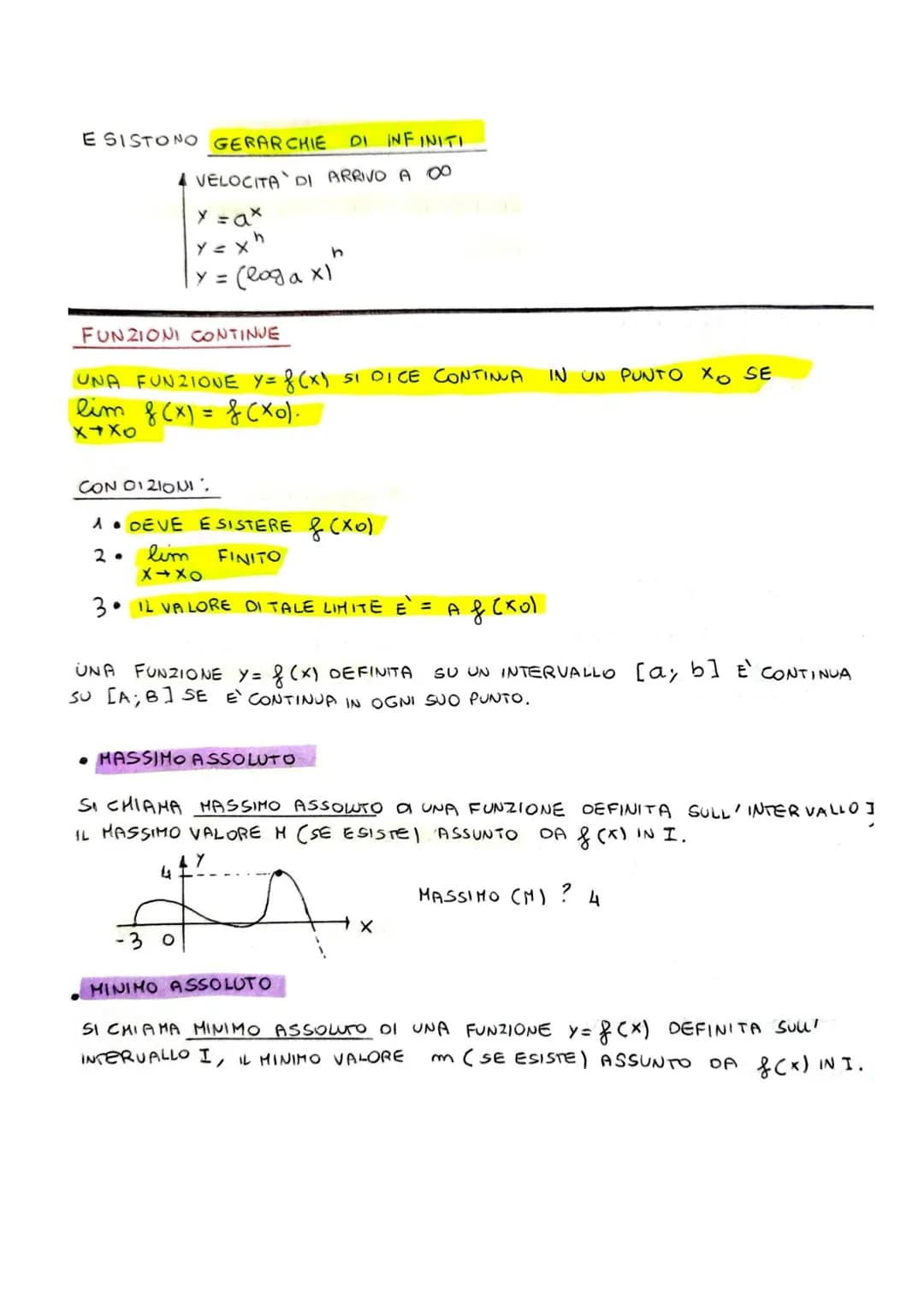 # ANALISI MATEMATICA (TEORIA)
FUNZIONI
- CRESCENTE $\rightarrow$ &:D+R
UNA FUNZIONE SI DICE STRETTAMENTE CRESCENTE SU UN INTERVALLO
I