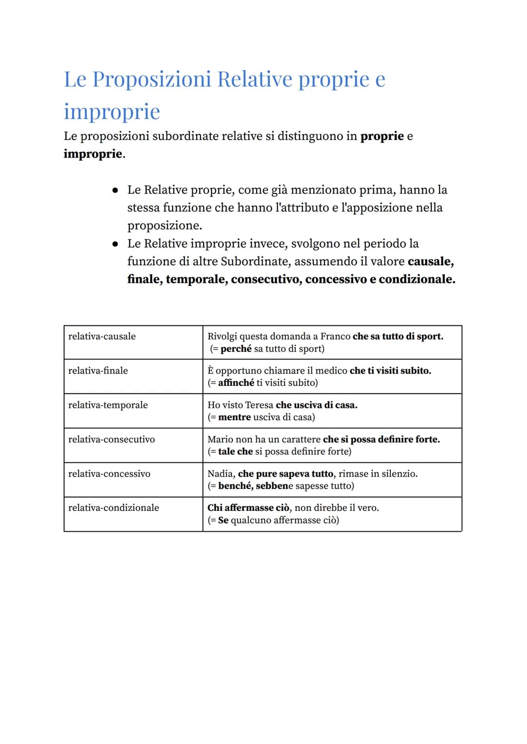 # L'analisi del periodo
Definizione: Si intende l'individuazione delle diverse proposizioni
(frasi) che compongono un periodo (=un insieme
