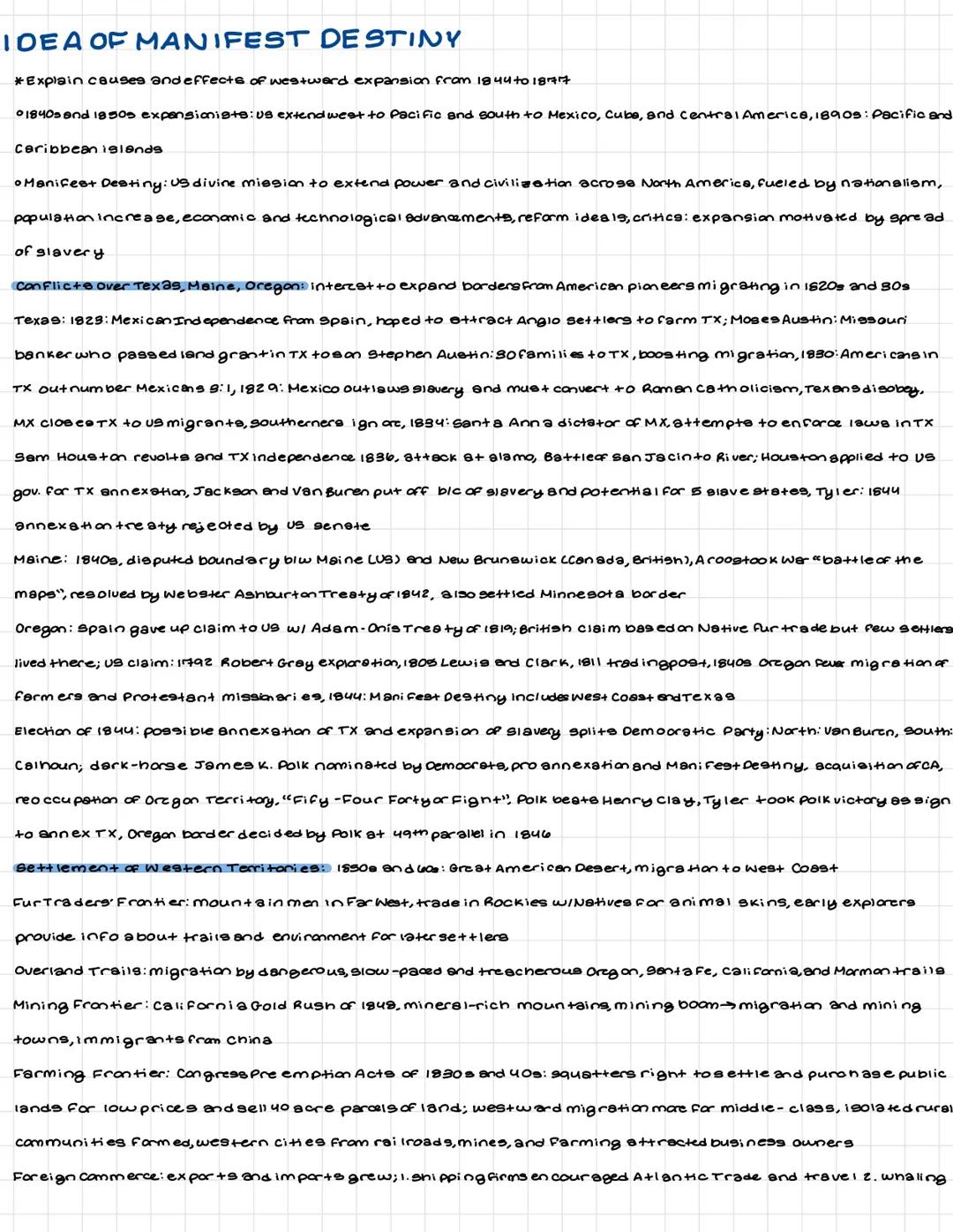 # CONTEXT
*Explain the context in which sectional conflict emerged from 1844 +0 1877
• Us expansion to Pacific Oce on Sectionaliem
01861: