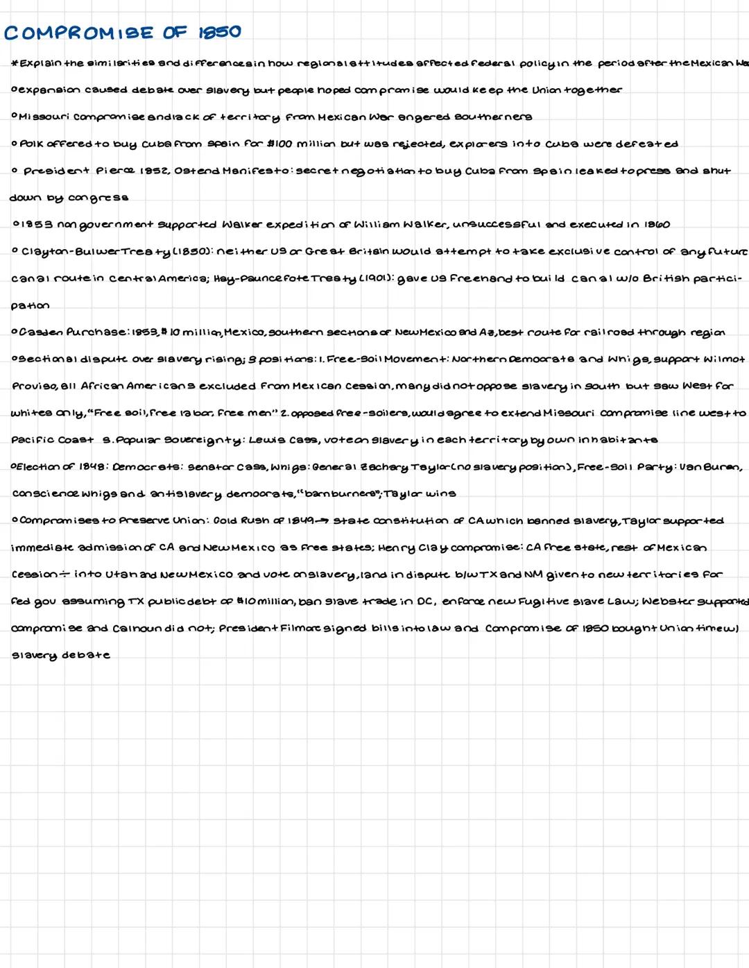 # CONTEXT
*Explain the context in which sectional conflict emerged from 1844 +0 1877
• Us expansion to Pacific Oce on Sectionaliem
01861: