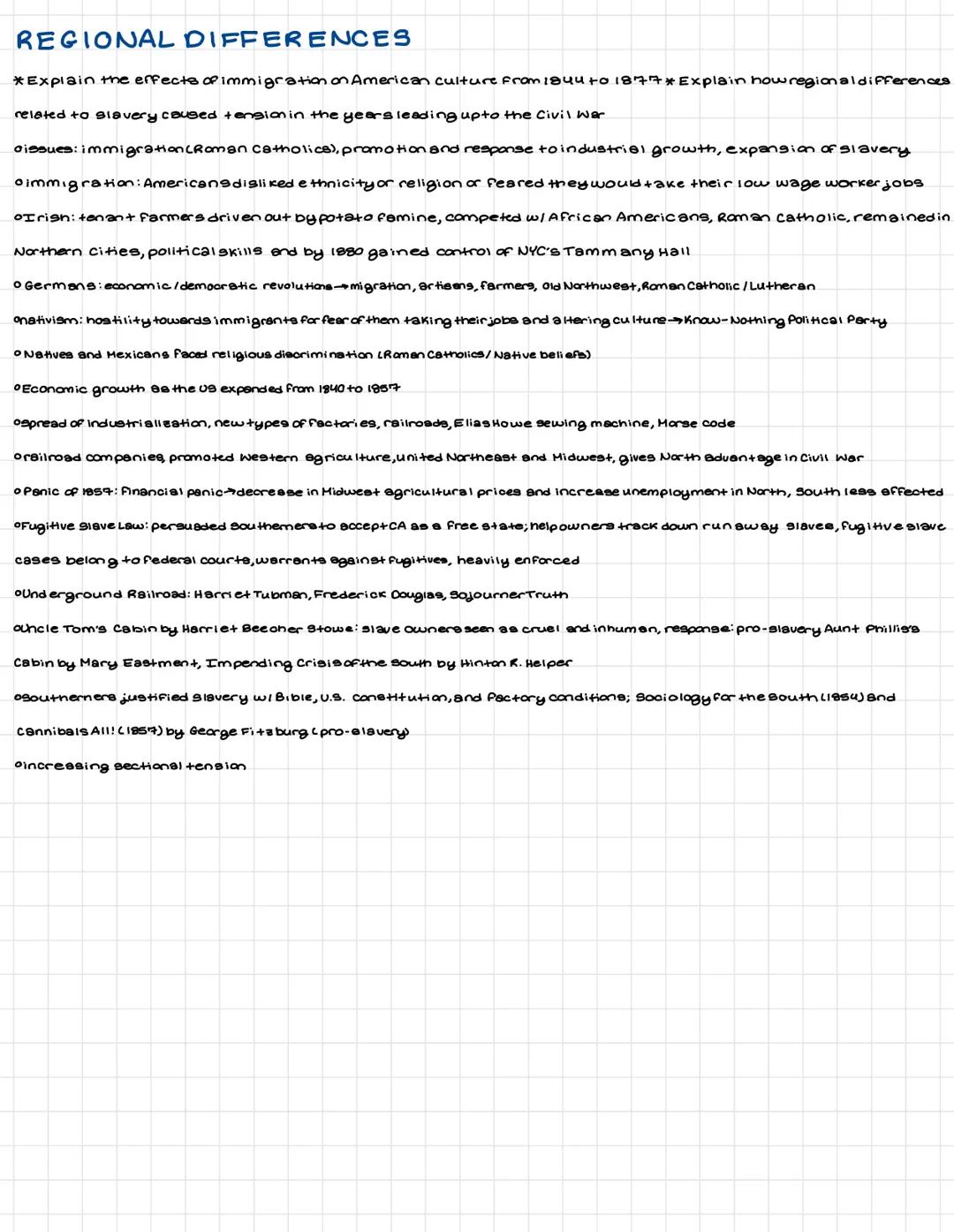 # CONTEXT
*Explain the context in which sectional conflict emerged from 1844 +0 1877
• Us expansion to Pacific Oce on Sectionaliem
01861:
