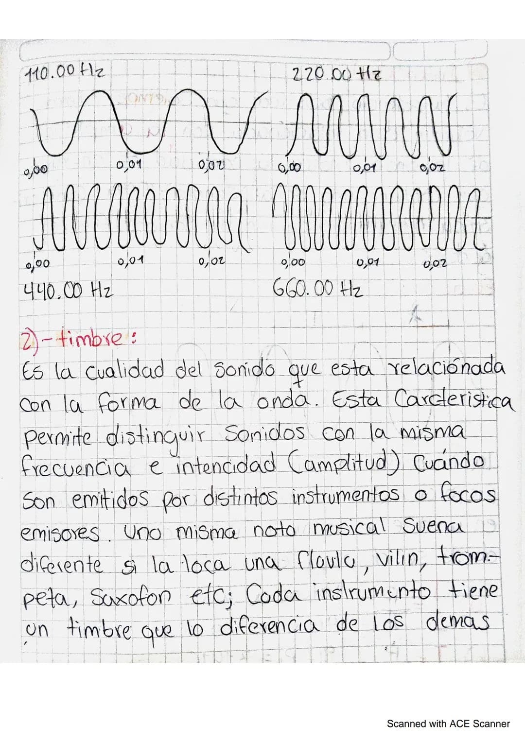 # Caracteristicas del Sonido:
61 tono es la caracteristica que me permite
Clasificar el sonido en agudos (Altas frecuencias)
y sonidos grav