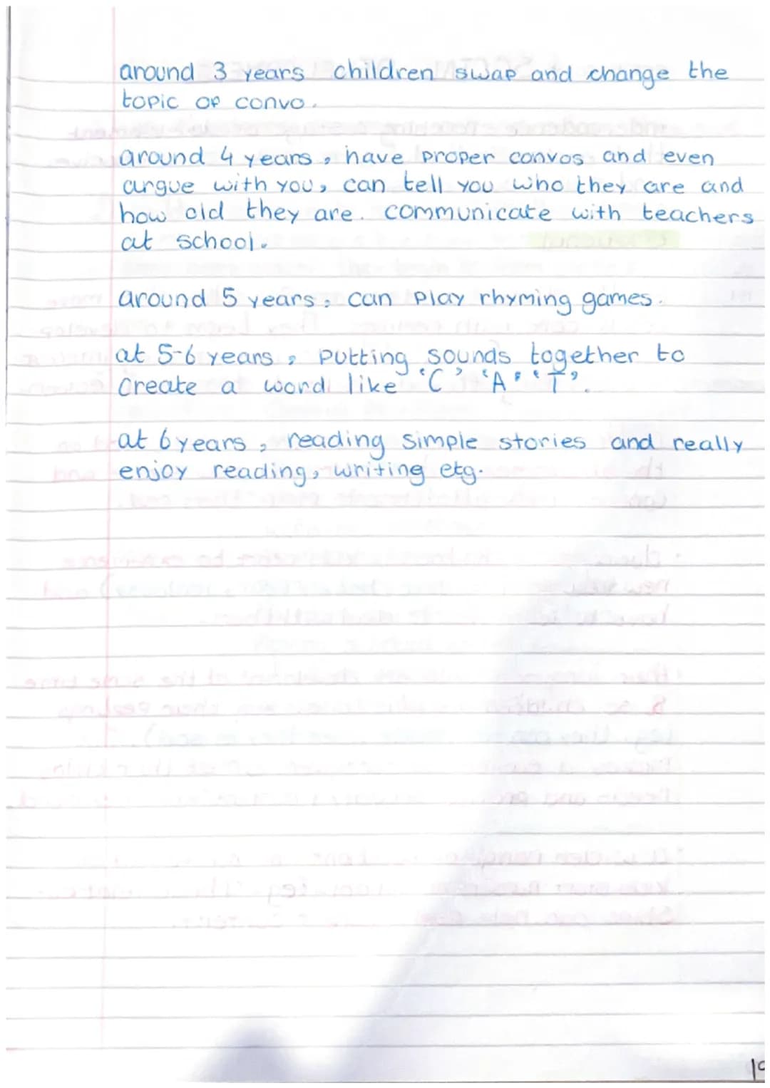 Early childhood 3-8 years
k.Q. what are the physical development changes
in Early childhood?
Task 1 - Height and weight increases.
The co