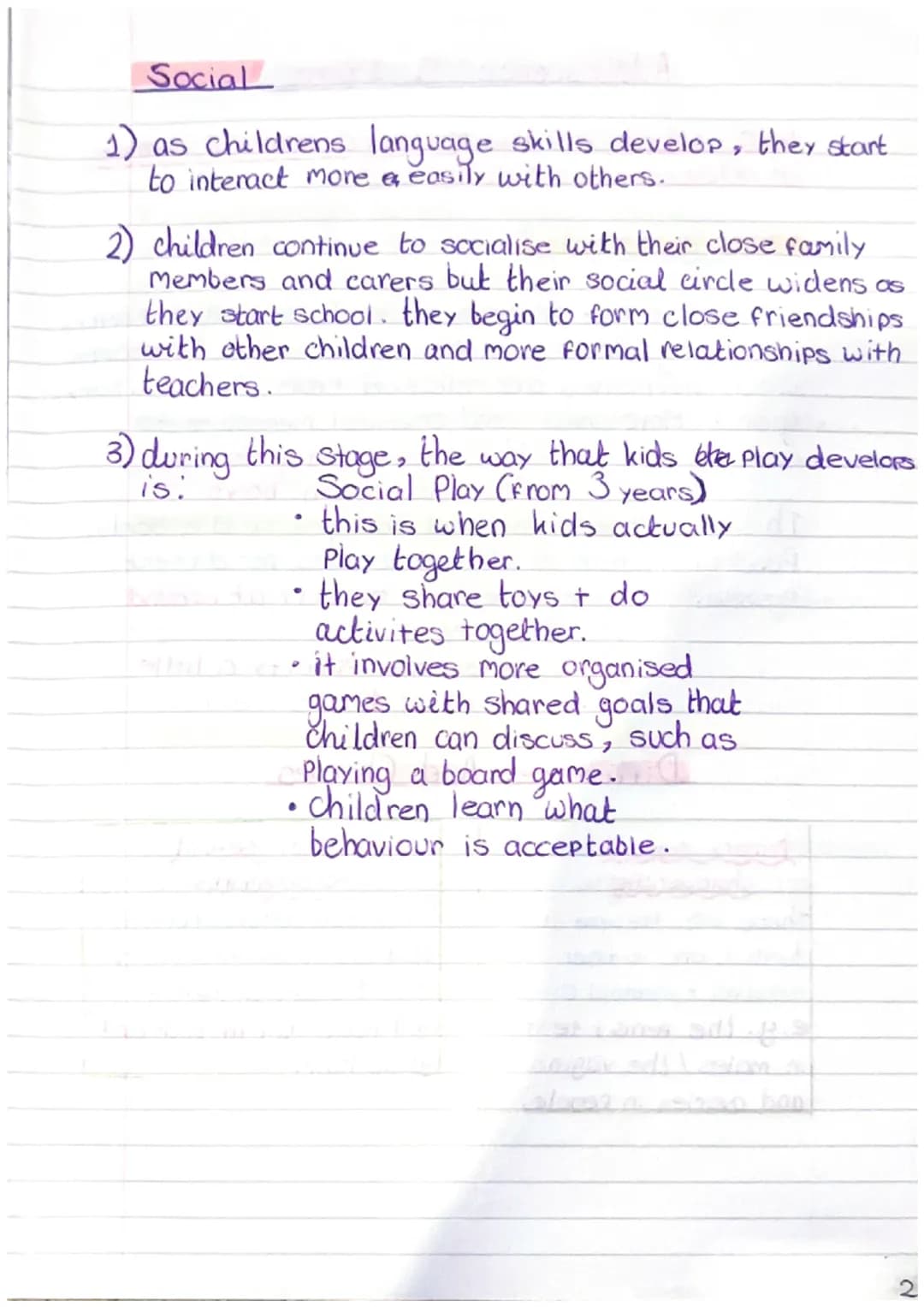 Early childhood 3-8 years
k.Q. what are the physical development changes
in Early childhood?
Task 1 - Height and weight increases.
The co