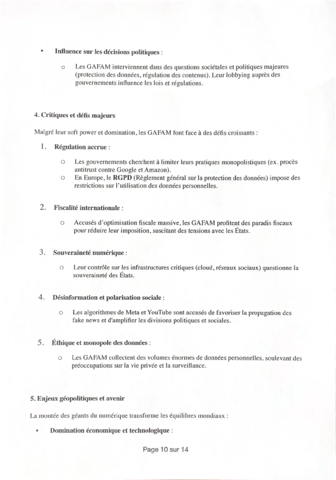 # L'AXE 2: FORME INDIRECTES DE LA
PUISSANCE: UNE APPROCHE GÉOPOLITIQUE
SYNTHÈSE: L'ANGLAIS, UNE LANGUE MONDIALE
1. L'Anglais dans le Monde