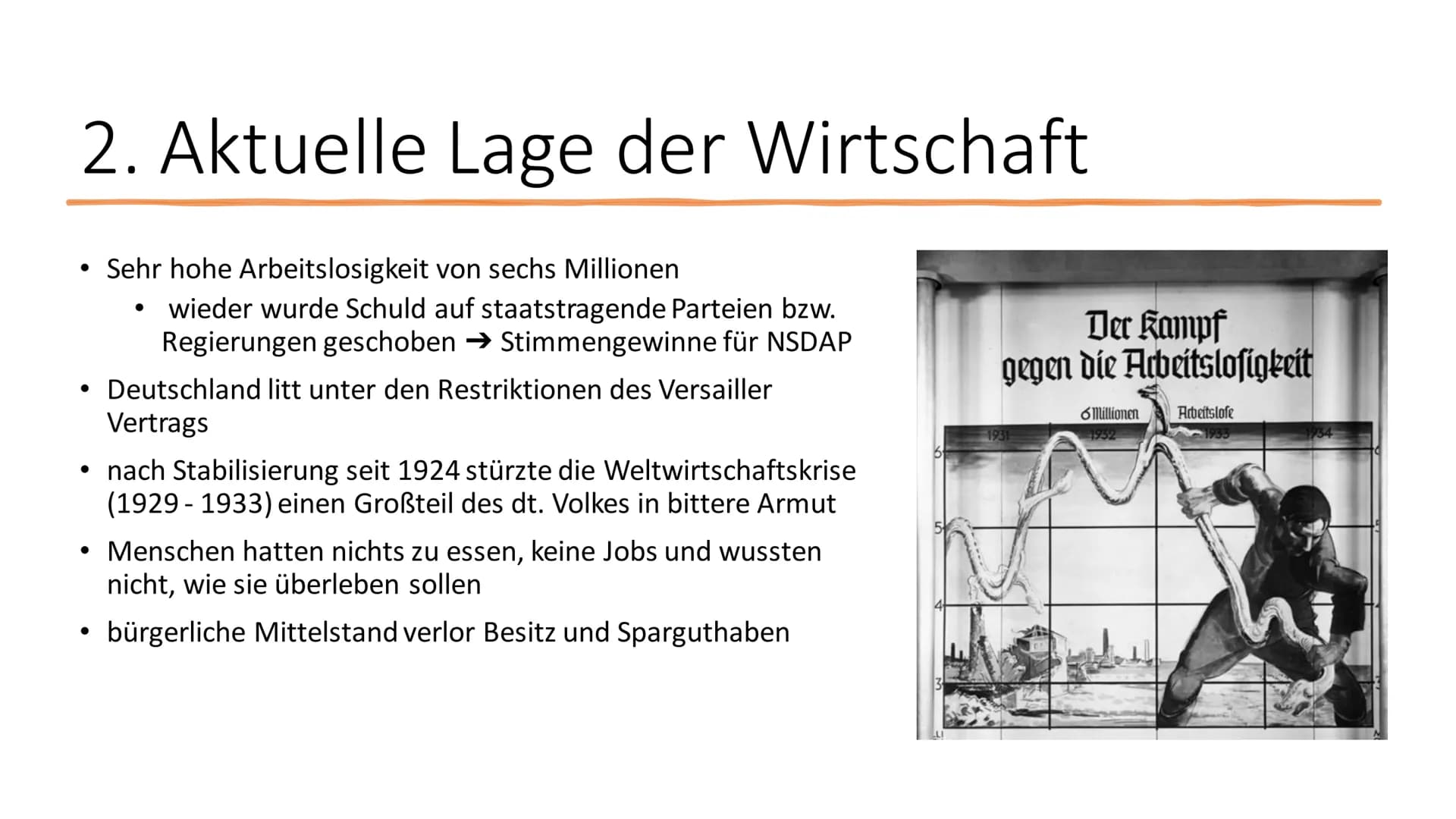 NS-Wirtschaftspolitik
War die NS-Wirtschaftspolitik Eine
gelungene Wirtschaftspolitik ?
Der Mann mit den zwei Gesichtern
Karikatur aus 'Le