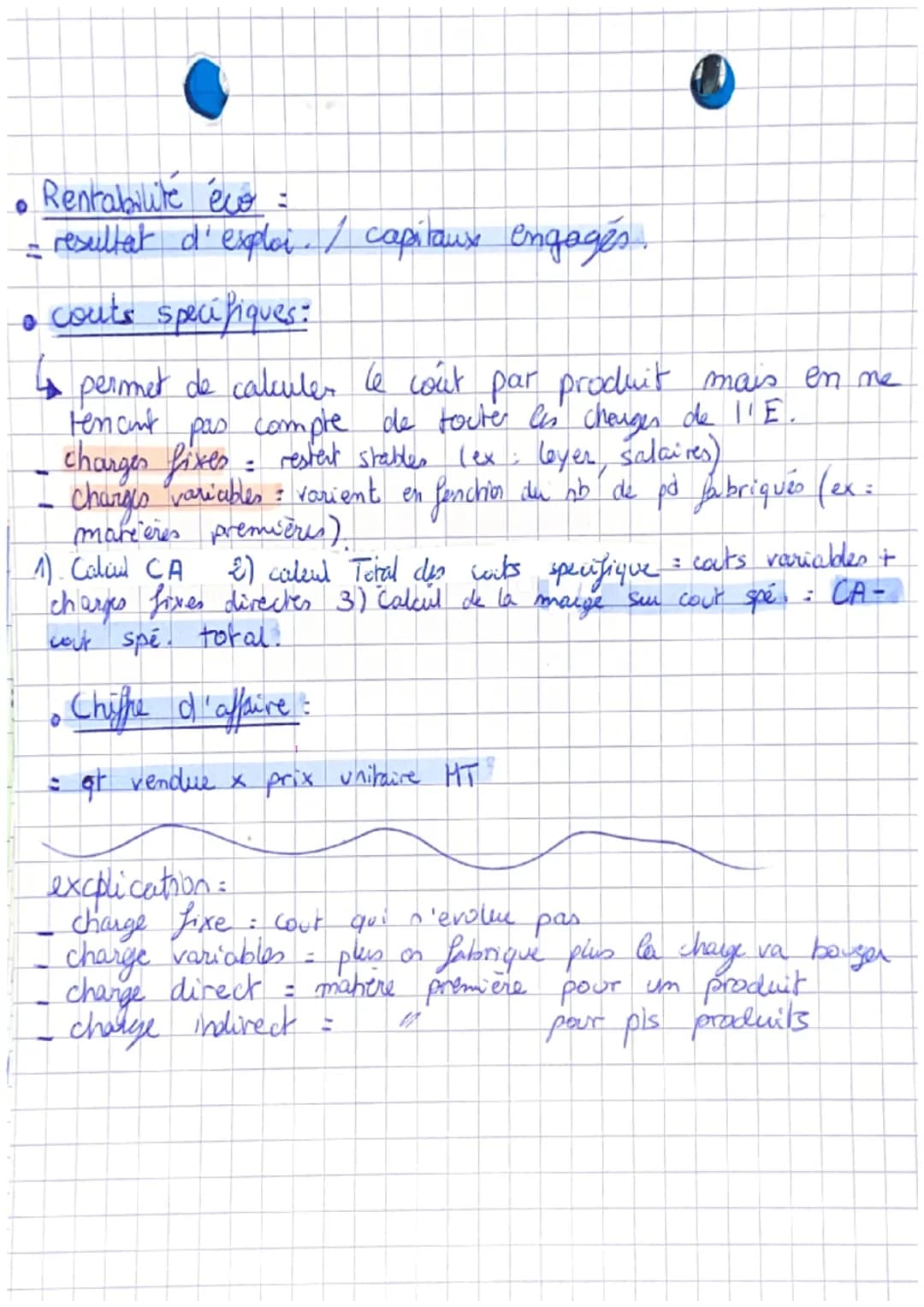 # Calcul de management:
- Le sevil de rentabolite =
LCA que l' E doit faire pour être rentable
Lo charge fixes
ها
(THCV)
CA-charg