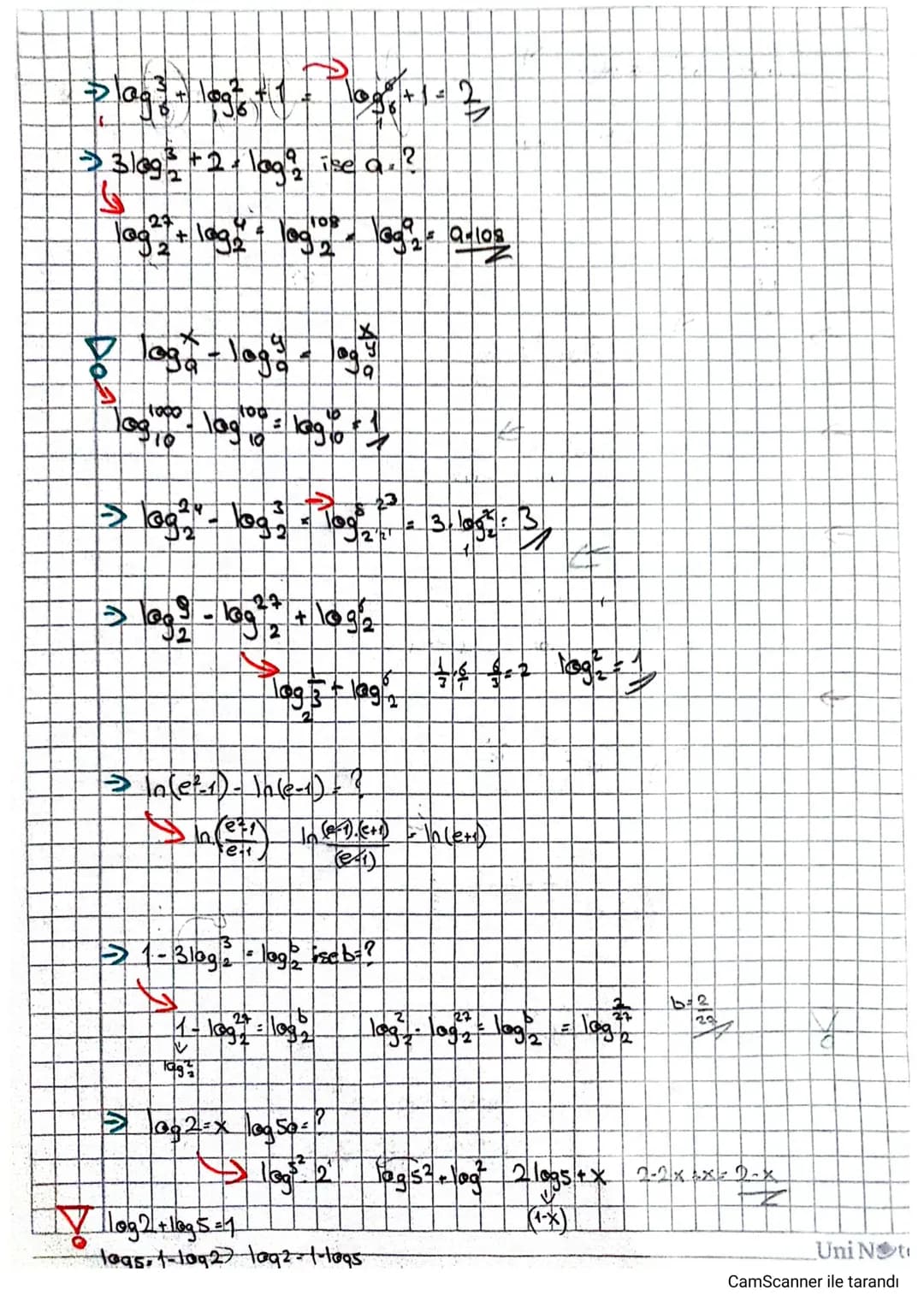 # Logaritma
2=8 x=3
2=32 X-6
32x27 x=2
$2^x = 3$
loy tubon
$log_a^{üst}$
actaban
$X= log_2^3$