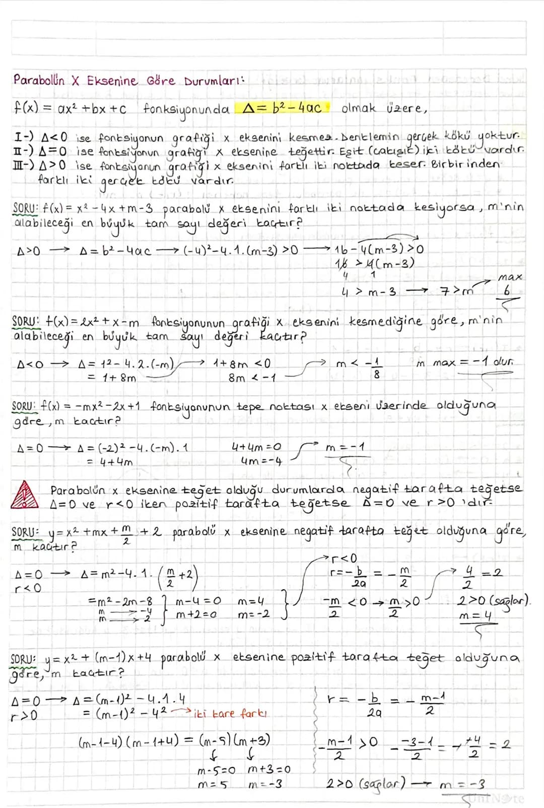 NOT: y=ax2 grafiği orrjinden geçer. I x'e Over y=0 ise
y=ax²+bx arjinder geher.
FONKSİYONLARDA UYGULAMALAR:
Fonksiyon Grafiğinin Eksenleri