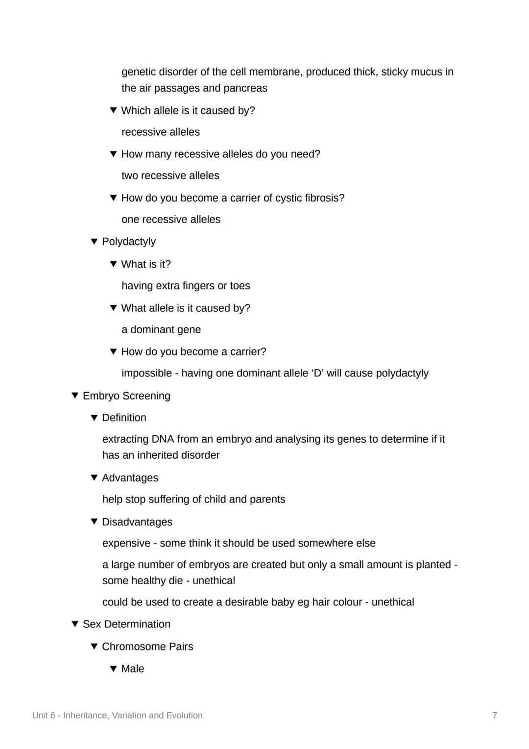 Unit 6 - Inheritance, Variation
and Evolution
4.6.1 Reproduction
▼ Sexual Reproduction
▼ What is sexual reproduction?
fusion of two male