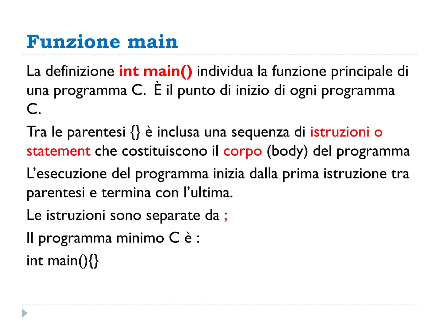 # Struttura di un programma
in Linguaggio C
3^G # Il linguaggio C
* Il linguaggio C nasce per merito di Dennis Ritchie nel
1972
* Lo