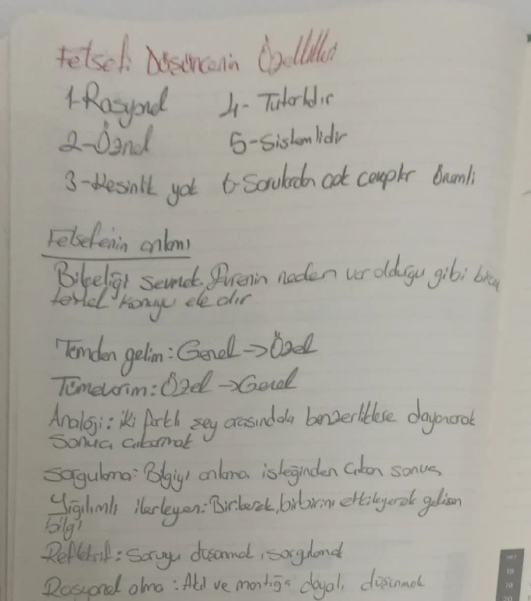 Fetsel: Duşüncenin gellet
1- Rasynd 4- Tutorkdic
2-0and 5-Sistemlidir
3-Kesintik yok 6- Sorukada cot couper Bnanli
Felsefenin anlamı
Bi