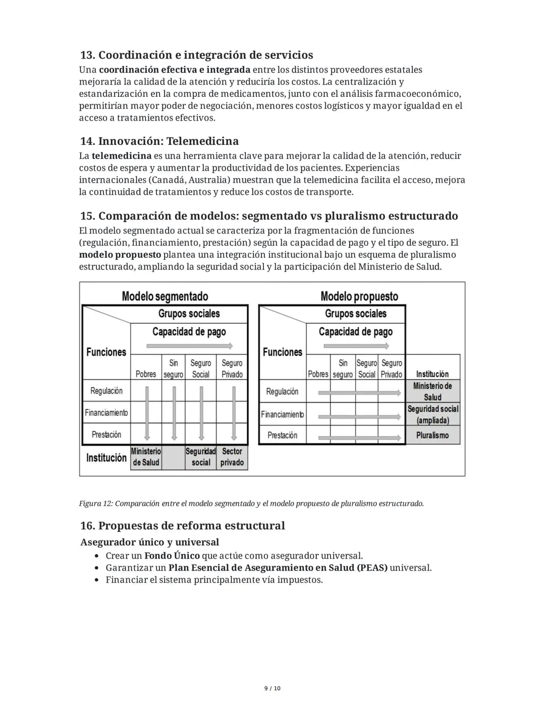 El sistema de salud en el Perú
1. Definición y estructura general del sistema de salud
El sistema de salud en el Perú abarca todas las organ