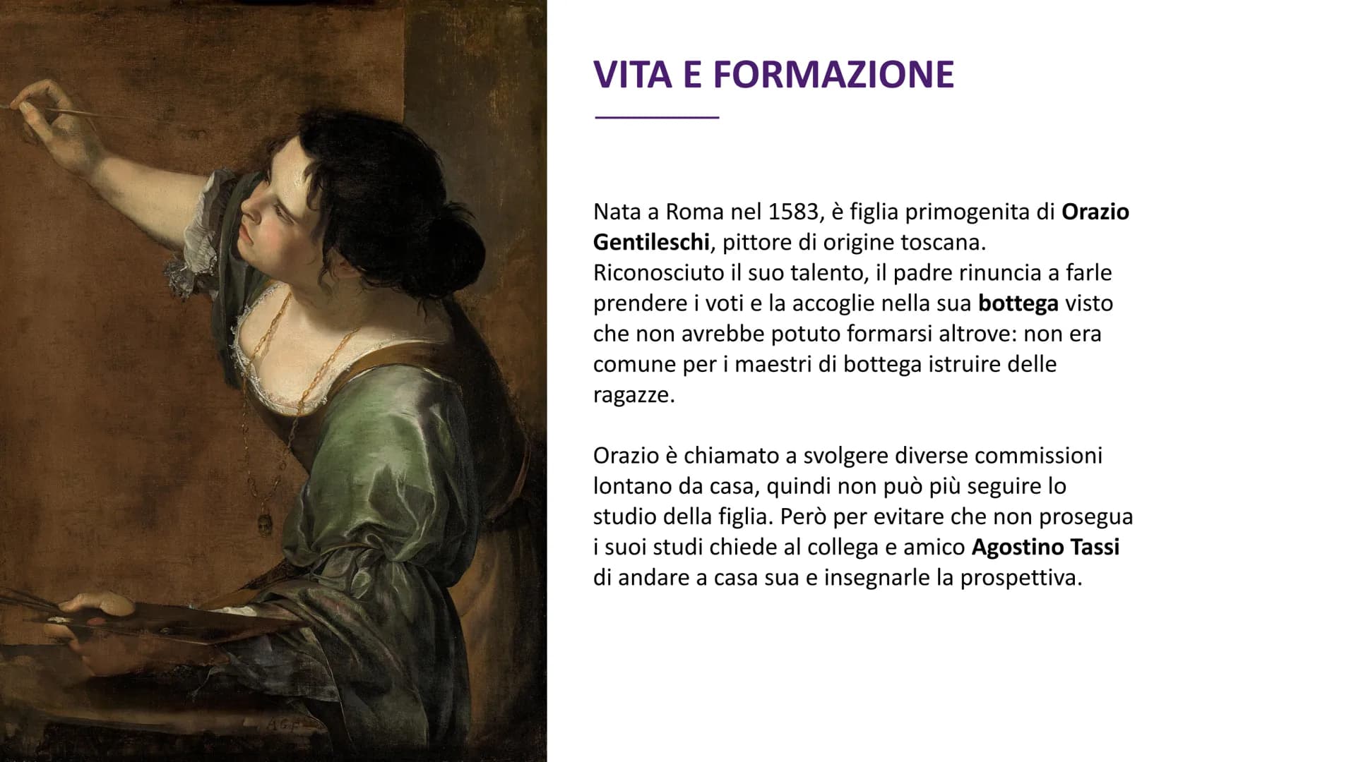 ARTEMISIA
GENTILESCHI
Skyler lapino BIOGRAFIA
# INTRODUZIONE
Artemisia Gentileschi ha sconvolto il mondo dell'arte
durante il Seicento,