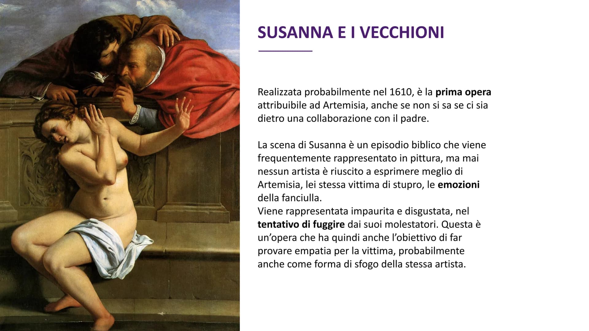 ARTEMISIA
GENTILESCHI
Skyler lapino BIOGRAFIA
# INTRODUZIONE
Artemisia Gentileschi ha sconvolto il mondo dell'arte
durante il Seicento,