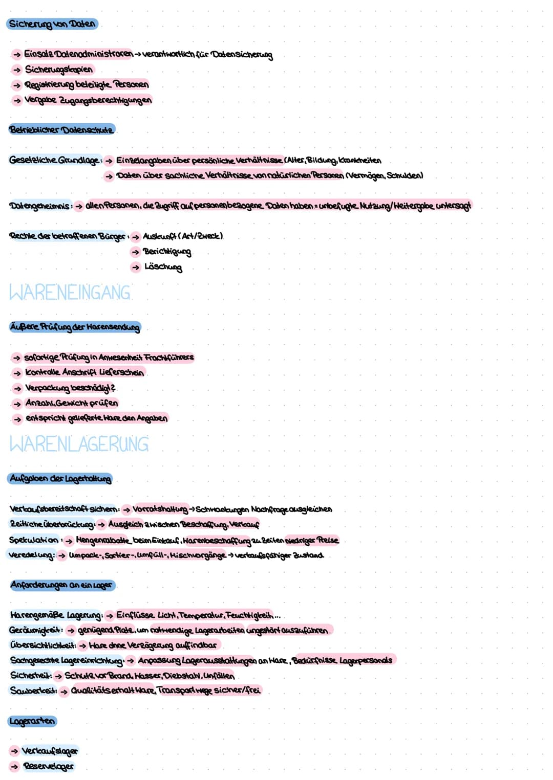 Harenwirtschaft/Kalkulation.im.EinsA # WARENWIRTSCHAFT/KALKULATION
WARENWIRTSCHAFT-/SYSTEM
Ziele/Aufgaben der Harenwirtschaft
Harenwirtsc