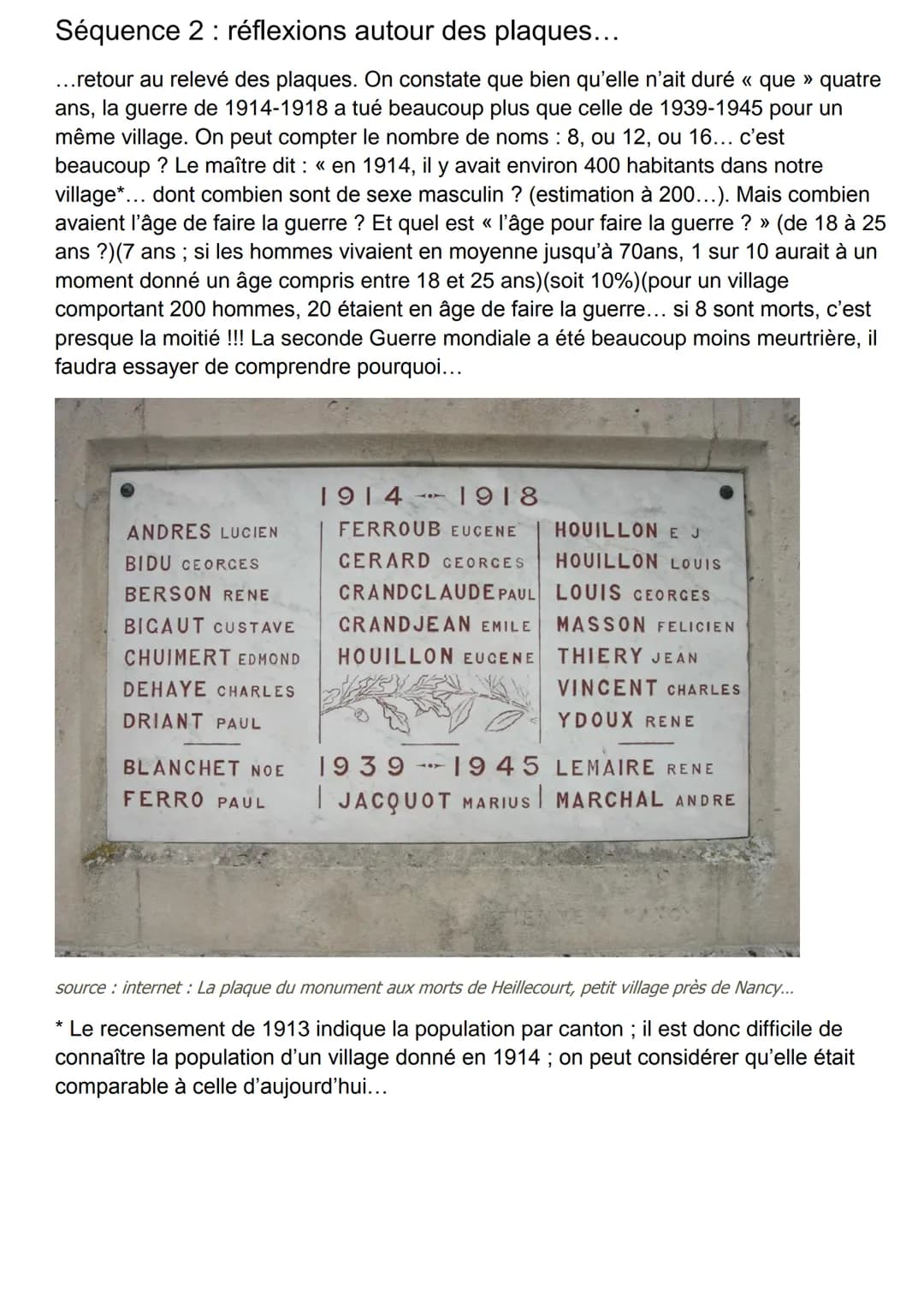 # La première guerre mondiale
La guerre de 1914-1918 a été le premier conflit généralisé, entraînant dans la guerre un nombre
important de