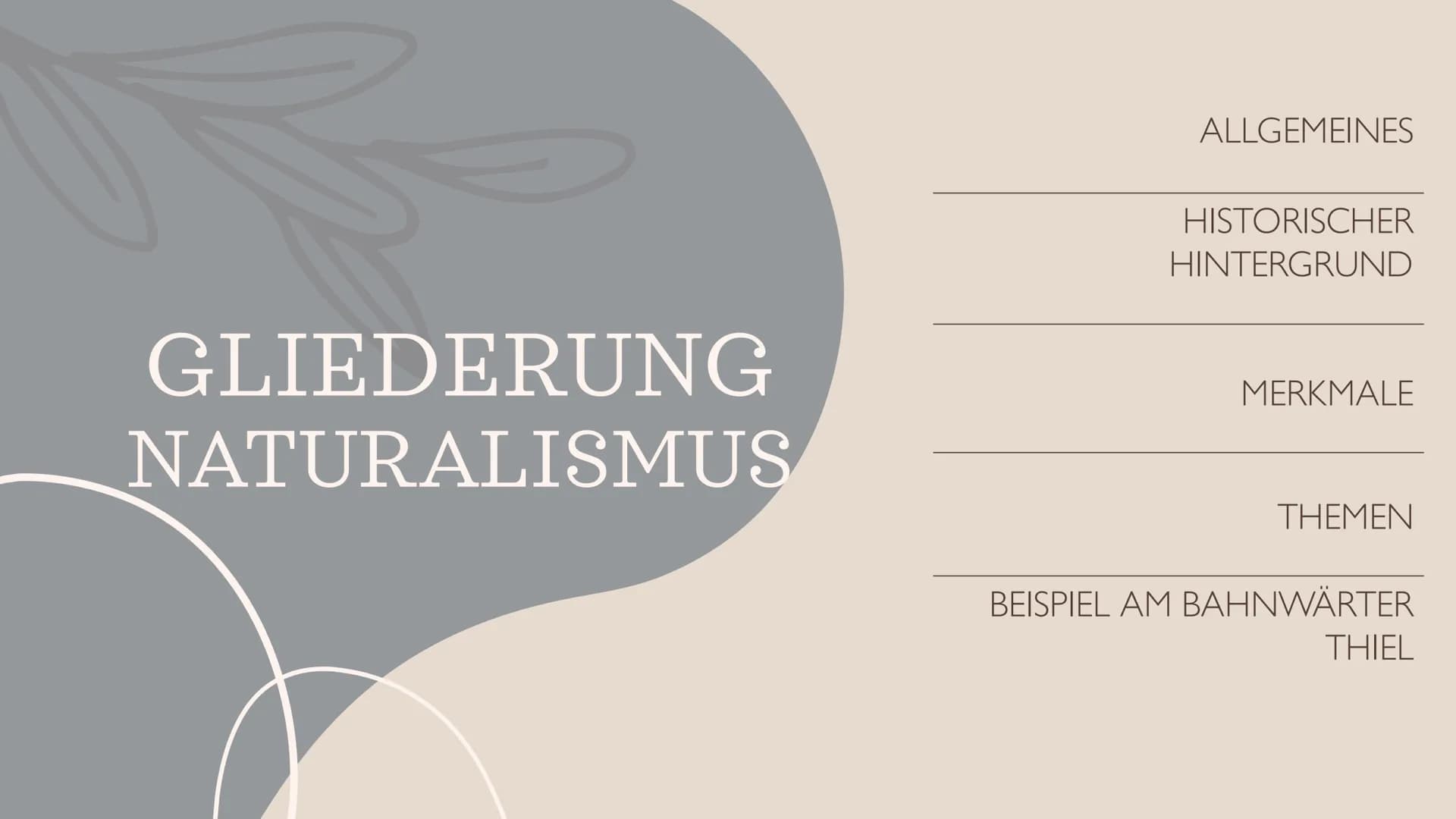 Naturalismus und
Impressionismus # GLIEDERUNG
ZEITSTRAHL
NATURALISMUS
IMPRESSIONISMUS
QUELLEN # Zeitstrahl
1795-1835
Romantik
1848-189