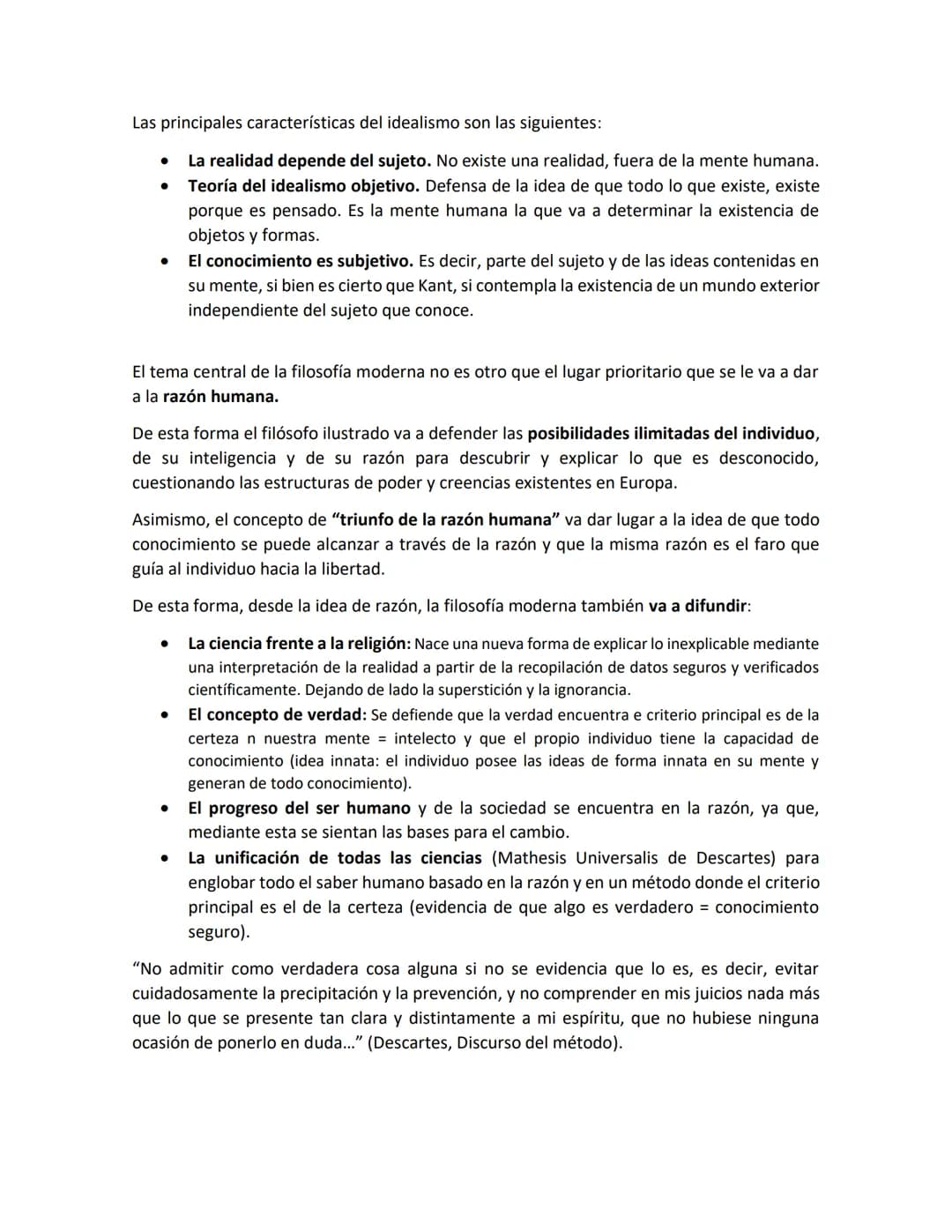 # Filosofía Moderna
¿Qué es?
El comienzo de la filosofía moderna va unido a una serie de factores históricos que
condicionan un cambio de