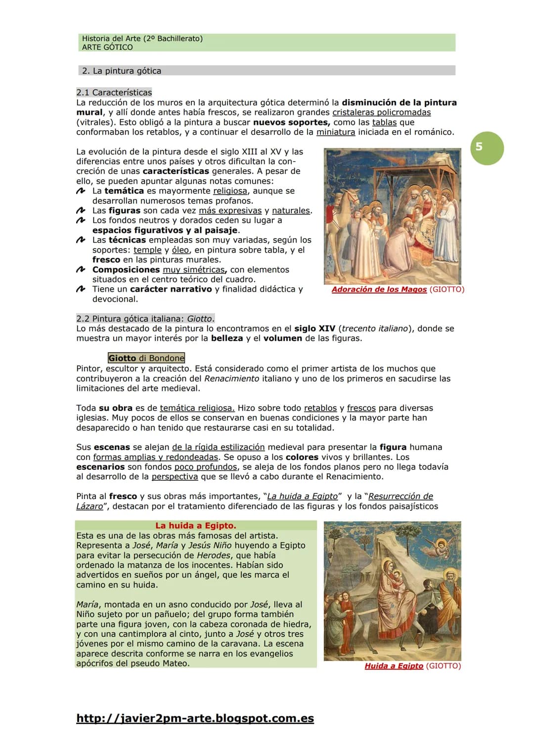 Historia del Arte (2º Bachillerato)
ARTE GÓTICO
Arte Gótico
Arte 8
Durante el siglo XII tuvo lugar un crecimiento notable de la población