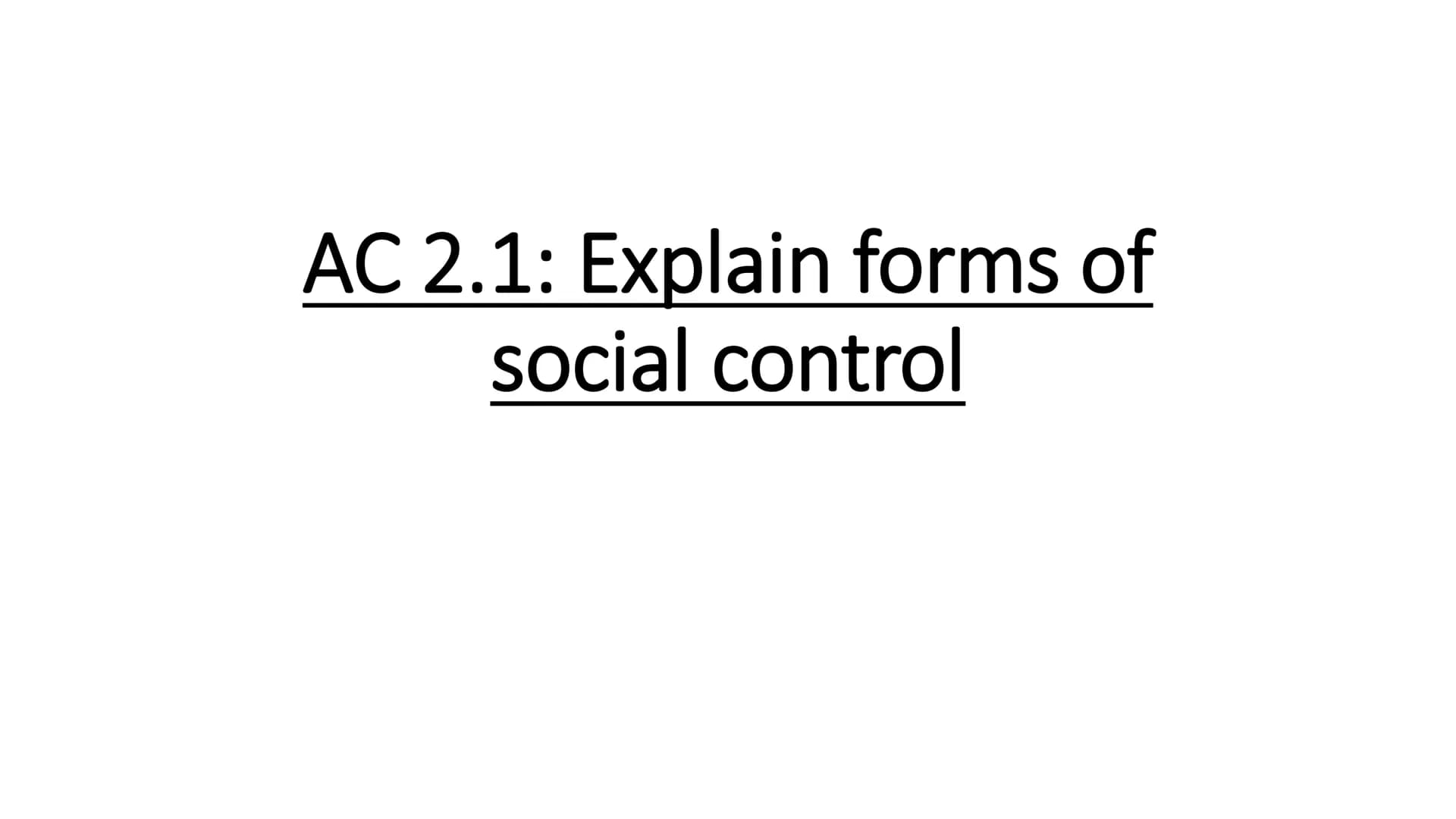 # WJEC Criminology Unit 4:
## Crime & Punishment
Full topic revision AC 1.1: Describe processes
used for law making Parliament passes
laws/