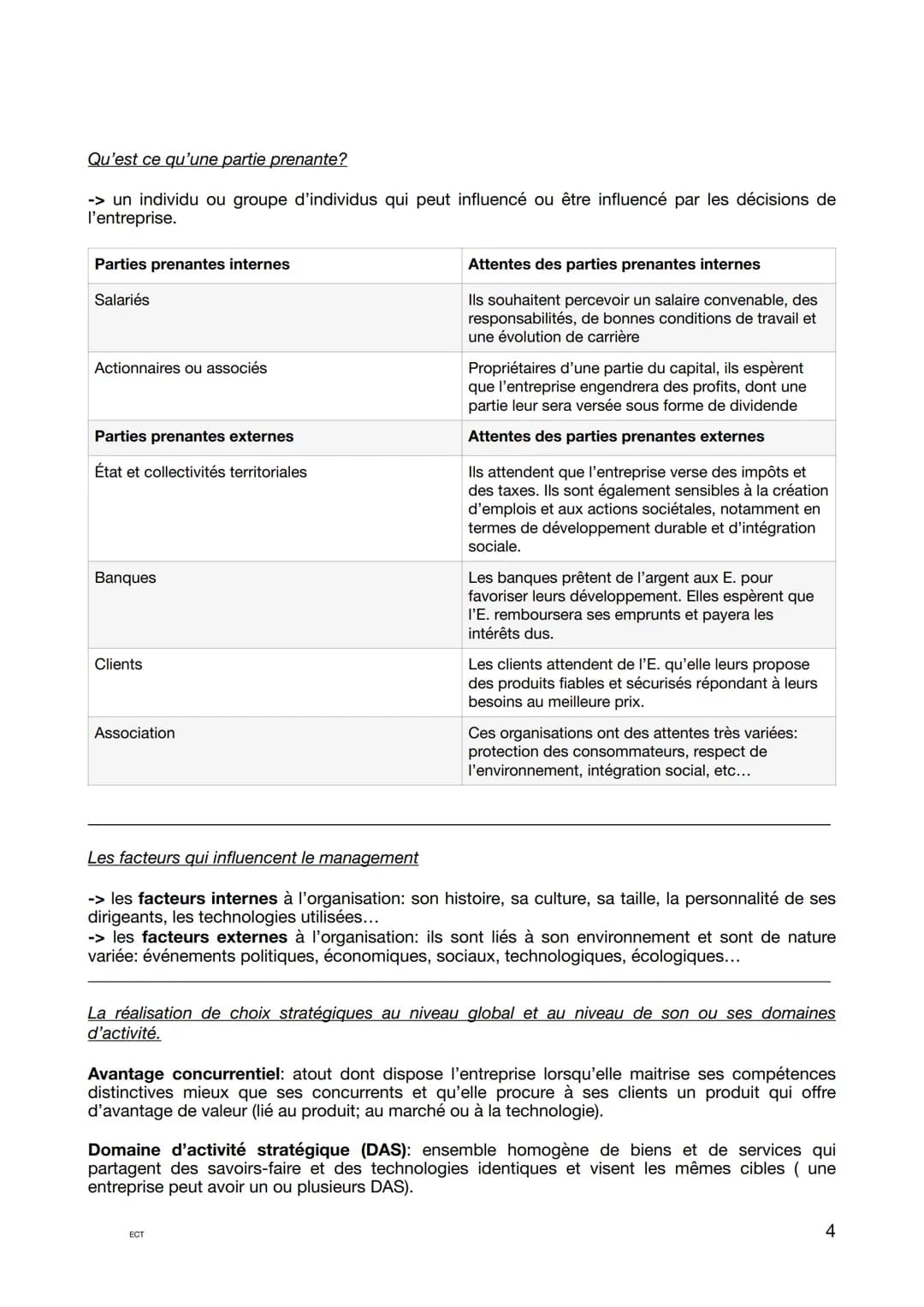Fiche révision générale
Programme 1ère
LA CARACTÉRISTISATION
1- les entreprises
| Type d'entreprise | |
| ----------- | ----------- |
|