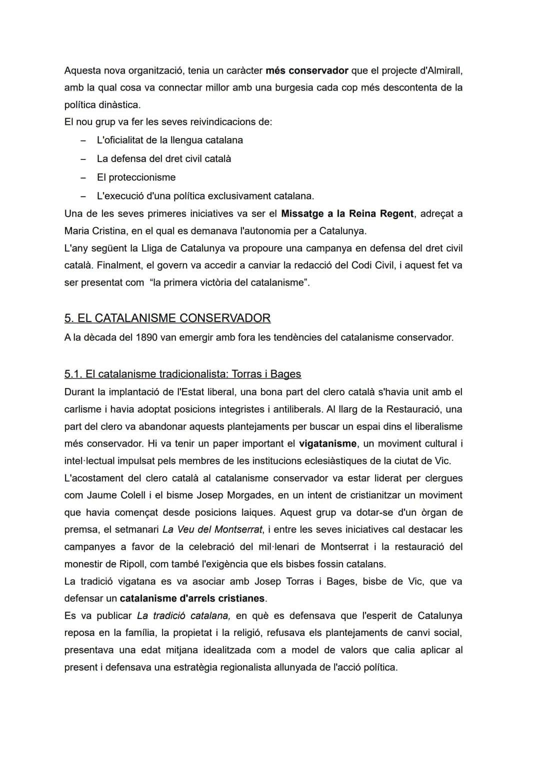 # TEMA 8. ORÍGENS I CONSOLIDACIÓ DEL CATALANISME
(1833-1901)
1. FONAMENTS CULTURALS: LA RENAIXENÇA
La Renaixença va ser un moviment cultur