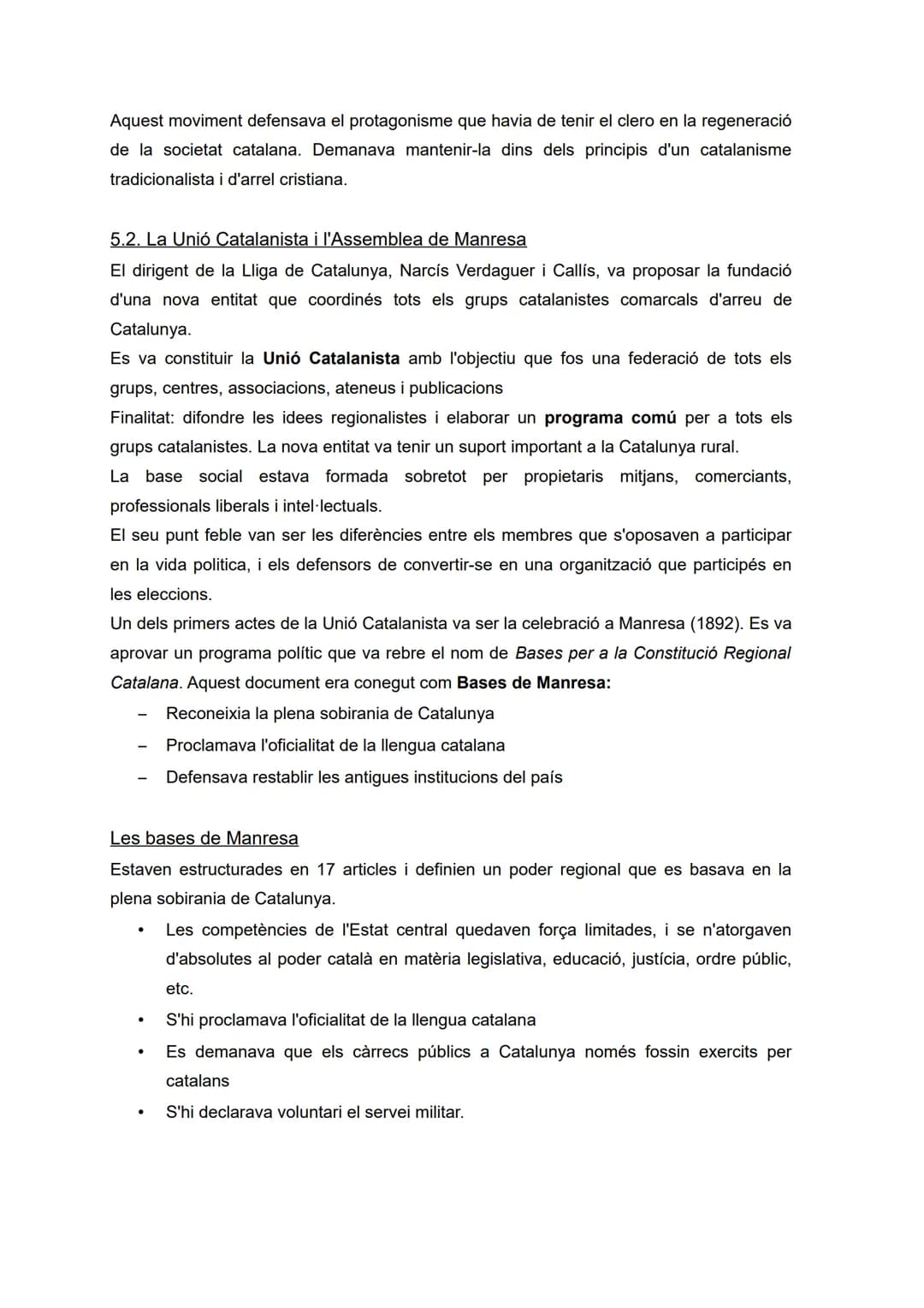 # TEMA 8. ORÍGENS I CONSOLIDACIÓ DEL CATALANISME
(1833-1901)
1. FONAMENTS CULTURALS: LA RENAIXENÇA
La Renaixença va ser un moviment cultur