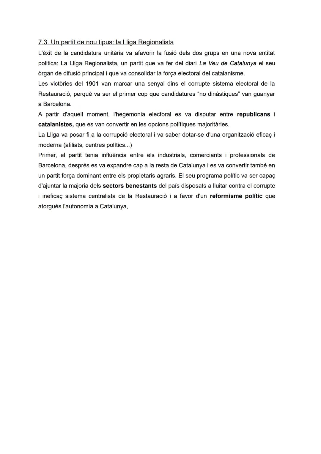 # TEMA 8. ORÍGENS I CONSOLIDACIÓ DEL CATALANISME
(1833-1901)
1. FONAMENTS CULTURALS: LA RENAIXENÇA
La Renaixença va ser un moviment cultur