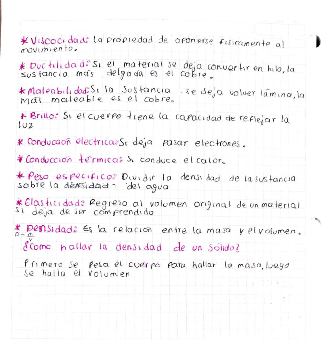 11/03/2020
# Propiedades de la materia
## Especificas
### FISICAS
* Color: Propiedad organolectrica, resultado de la longitud
de onda