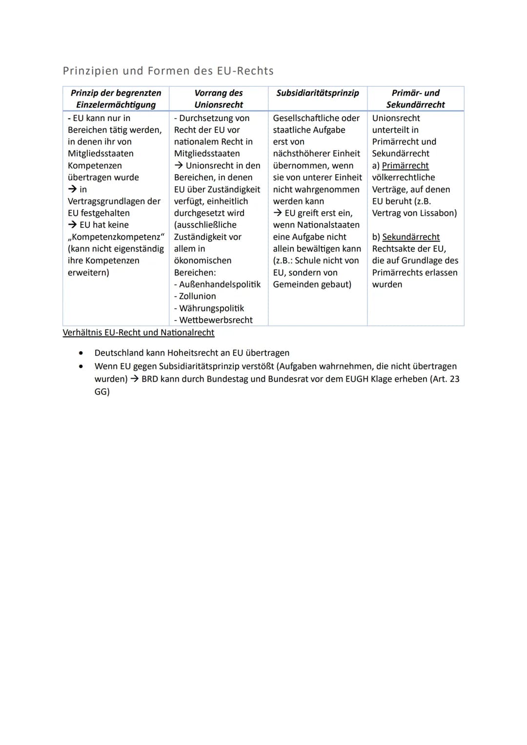 # Europäische Union
1. EU-Normen, Interventions- und Regulationsmechanismen sowie
Institutionen
2. Historische Entwicklung der EU als