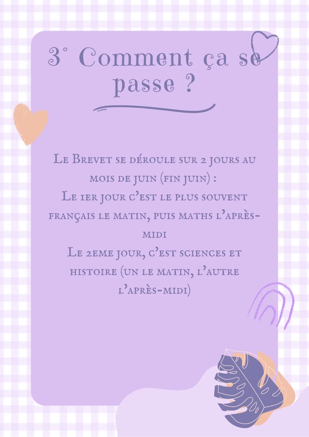 # Le
## Brevet
By: @mae_03 # 1° C'est quoi ?
LE BREVET AUSSI APPELÉ DNB (DIPLÔME
NATIONAL DU BREVET) EST UNE ÉPREUVE
QUE TOUS LES 3EME DE