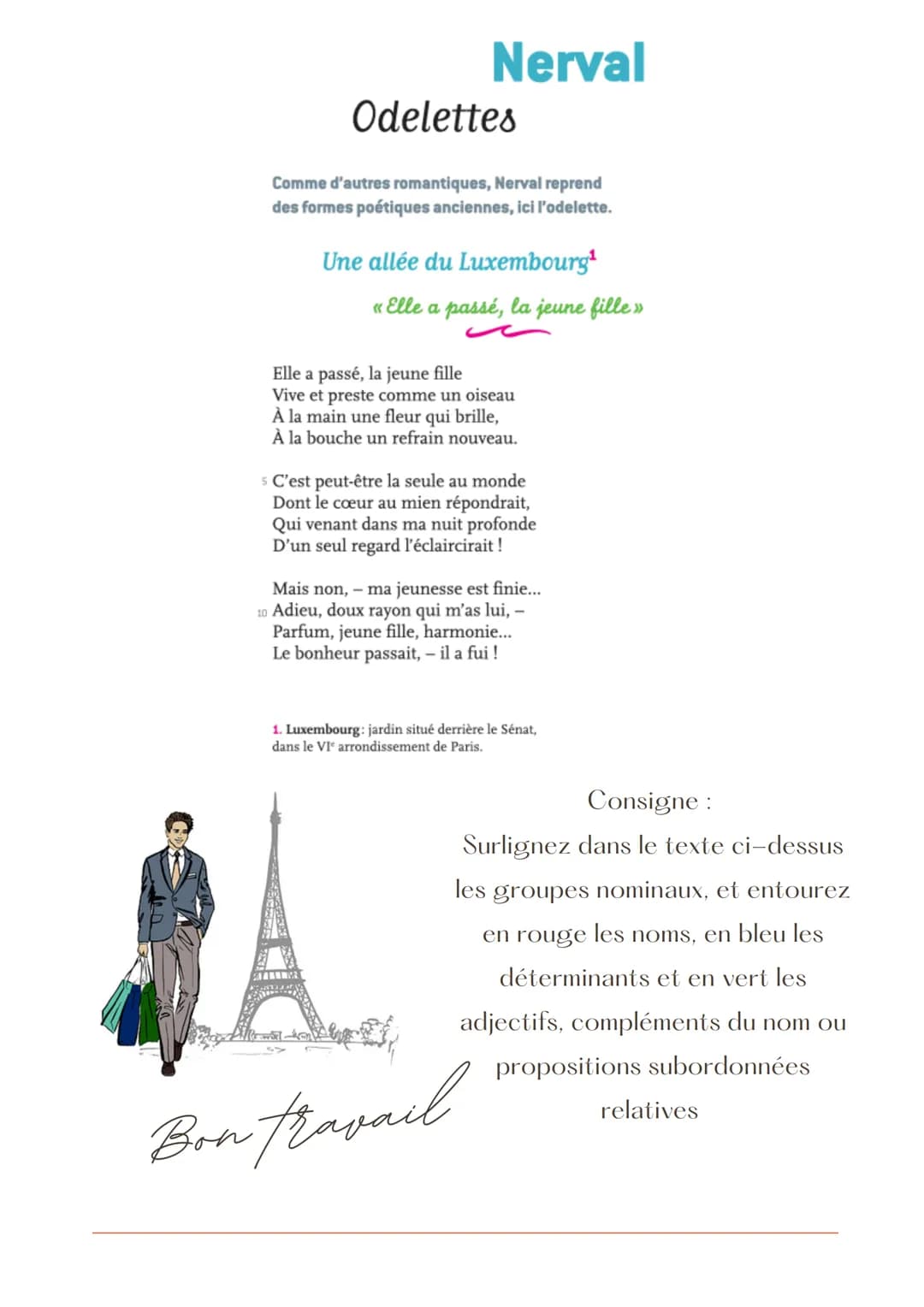 Engine d'Orleans
LE GROUPE
NOMINAL
déterminants
Le
votre
Leur
un
ton
mon
ce
adjectifs
nom noyau
chat
intrépide
petit
débrouillard
amusant